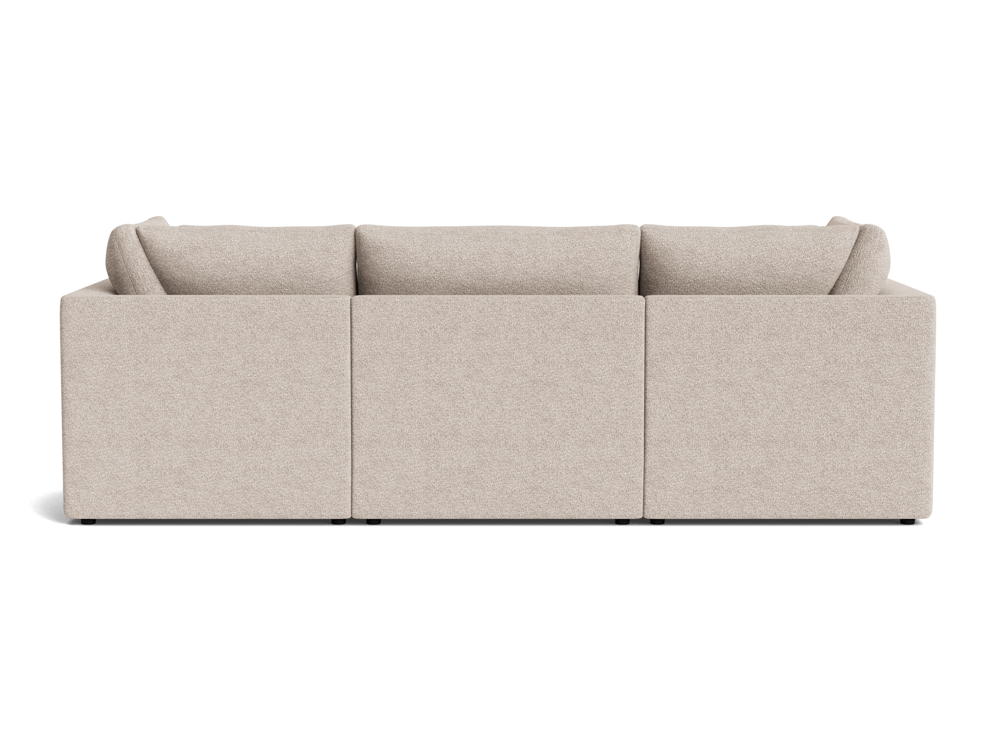 bryant petite modular sofa borough cotton