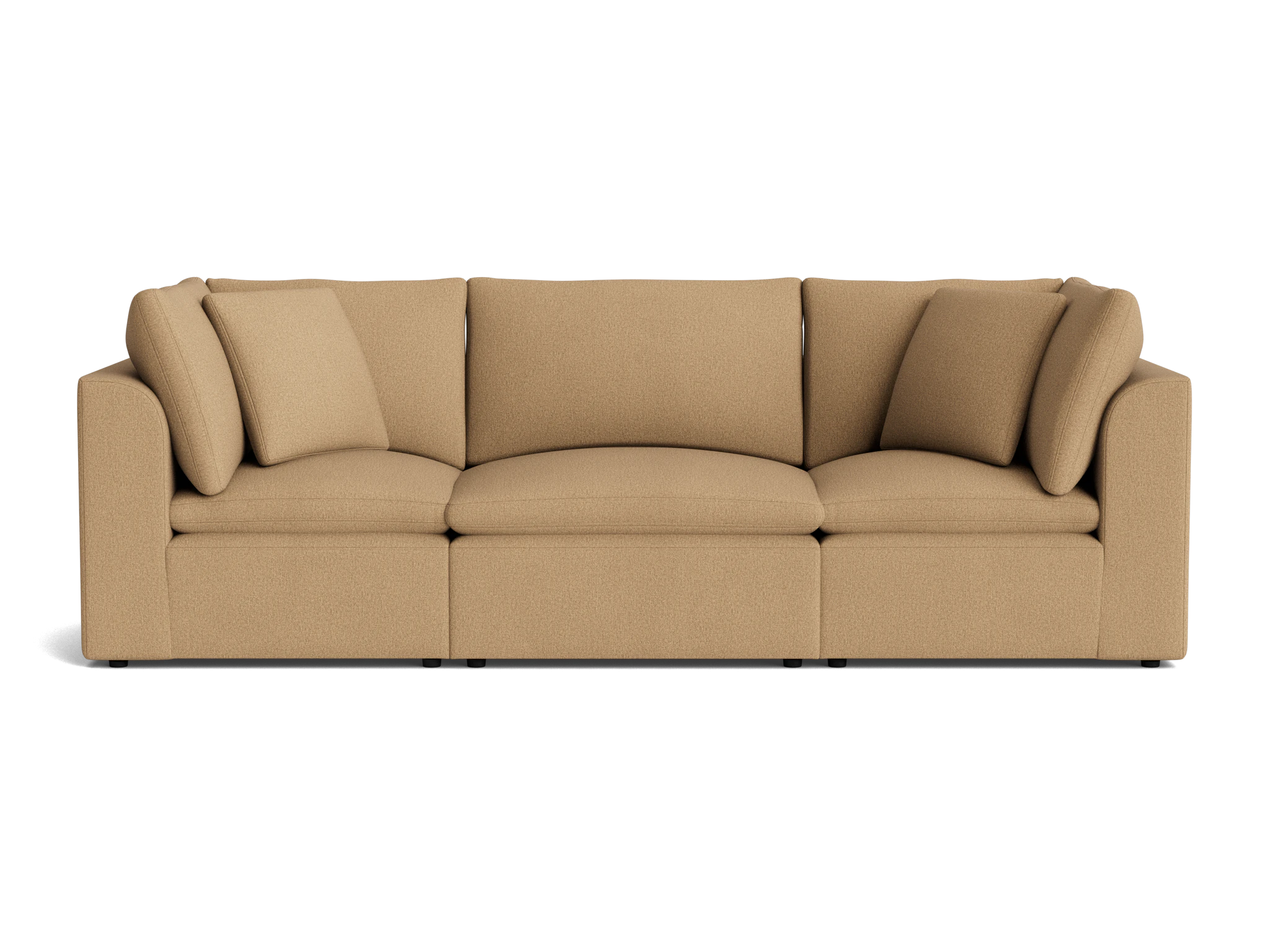 bryant petite modular sofa faithful sand
