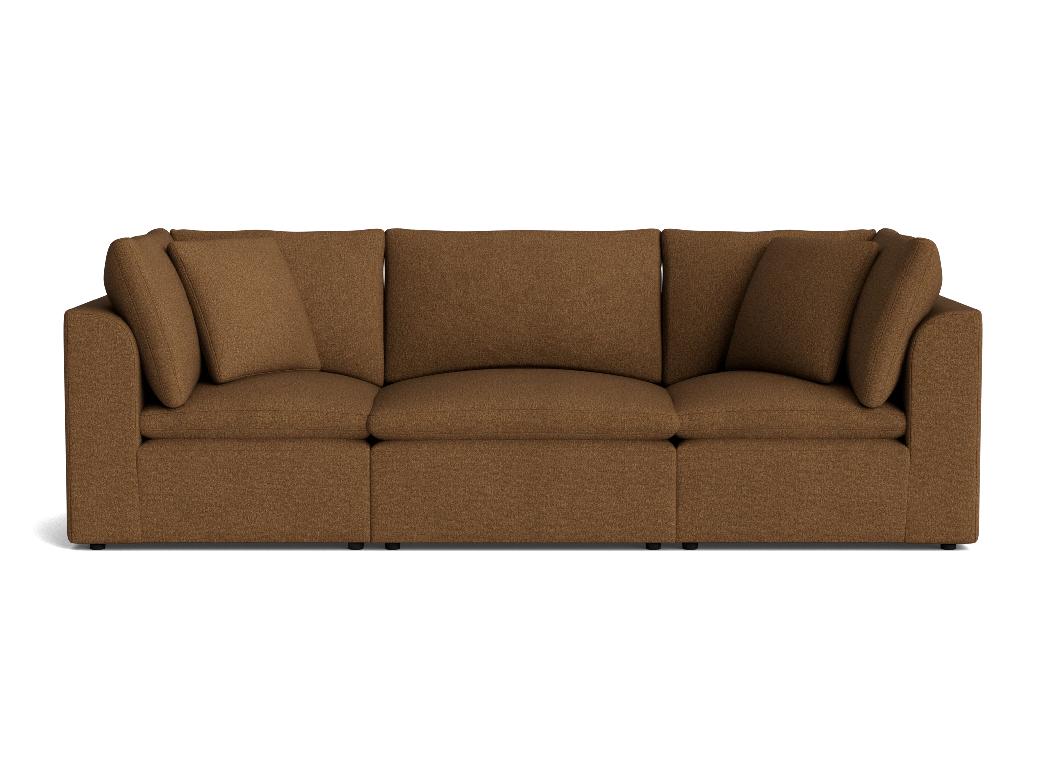 bryant petite modular sofa faithful mocha