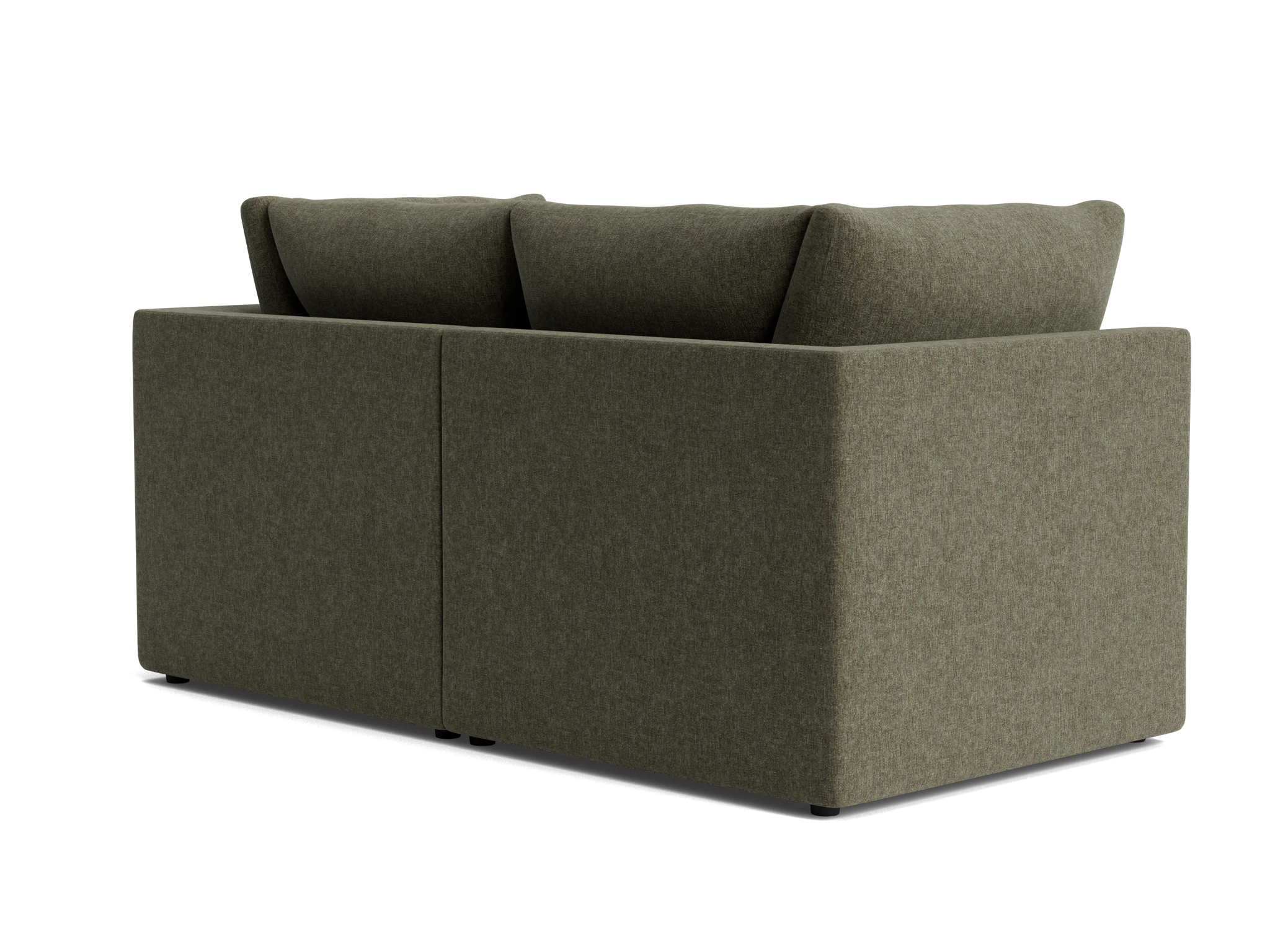 bryant petite modular loveseat kenley spruce