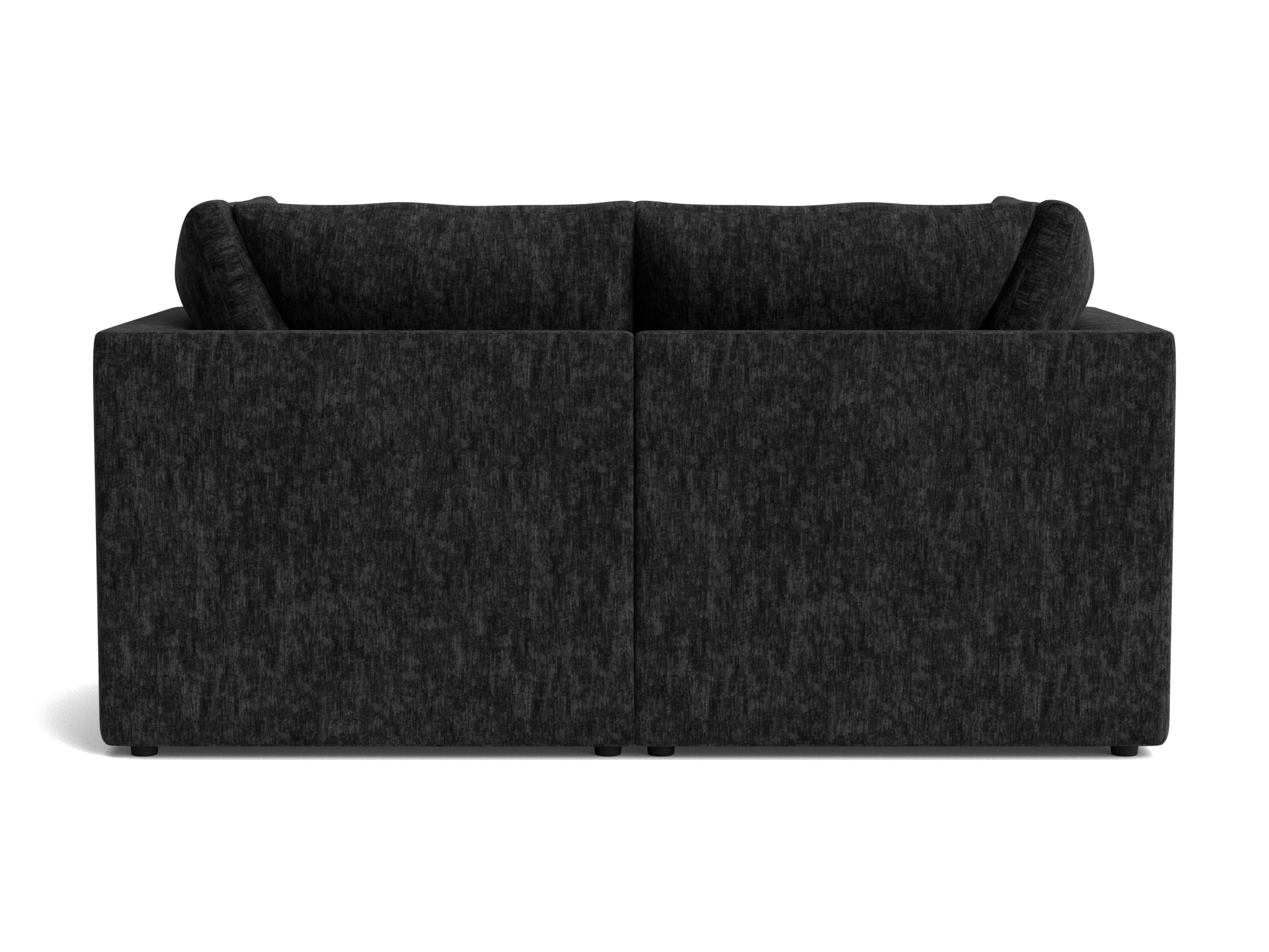 bryant petite modular loveseat crave lava rock