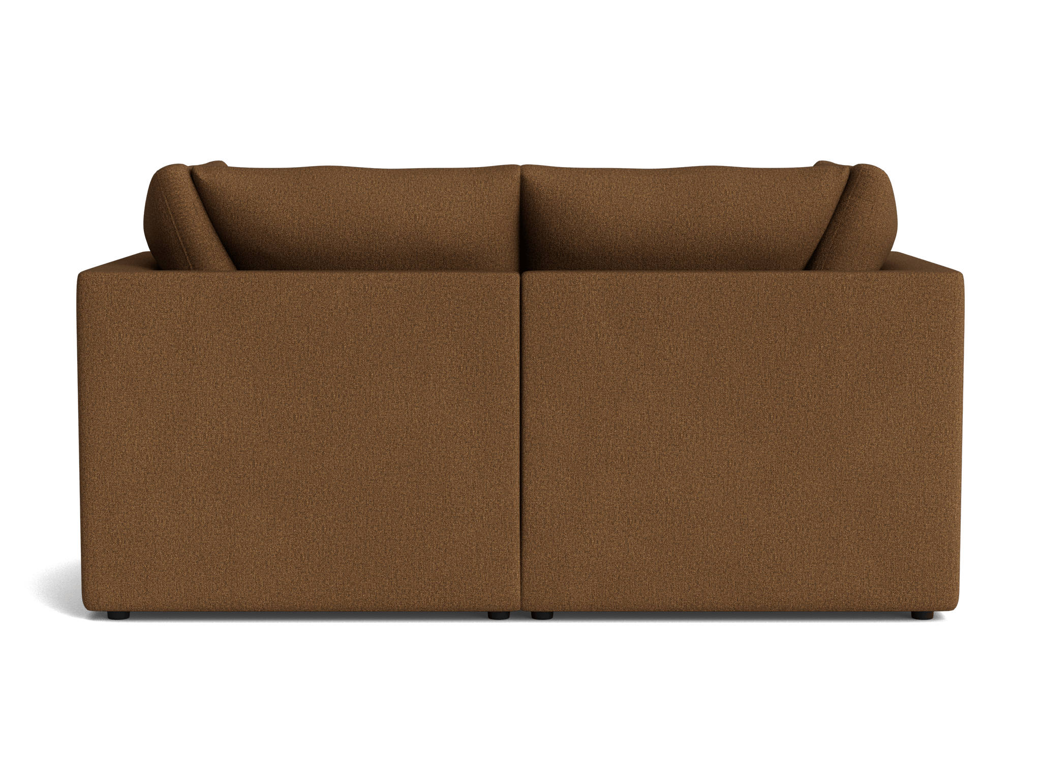 bryant petite modular loveseat faithful mocha