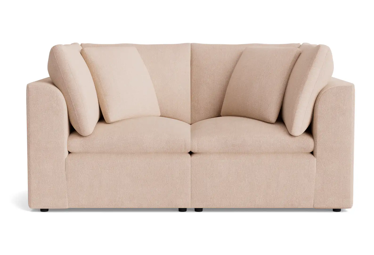 bryant petite modular loveseat resource oat