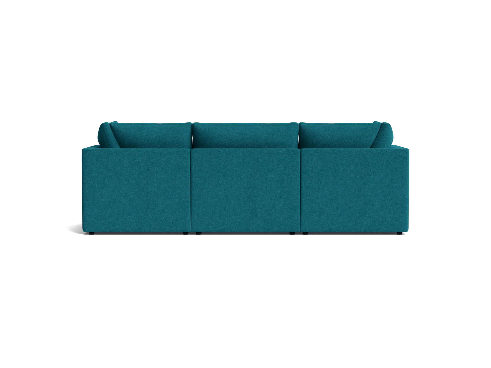 bryant petite modular sectional key largo zenith teal