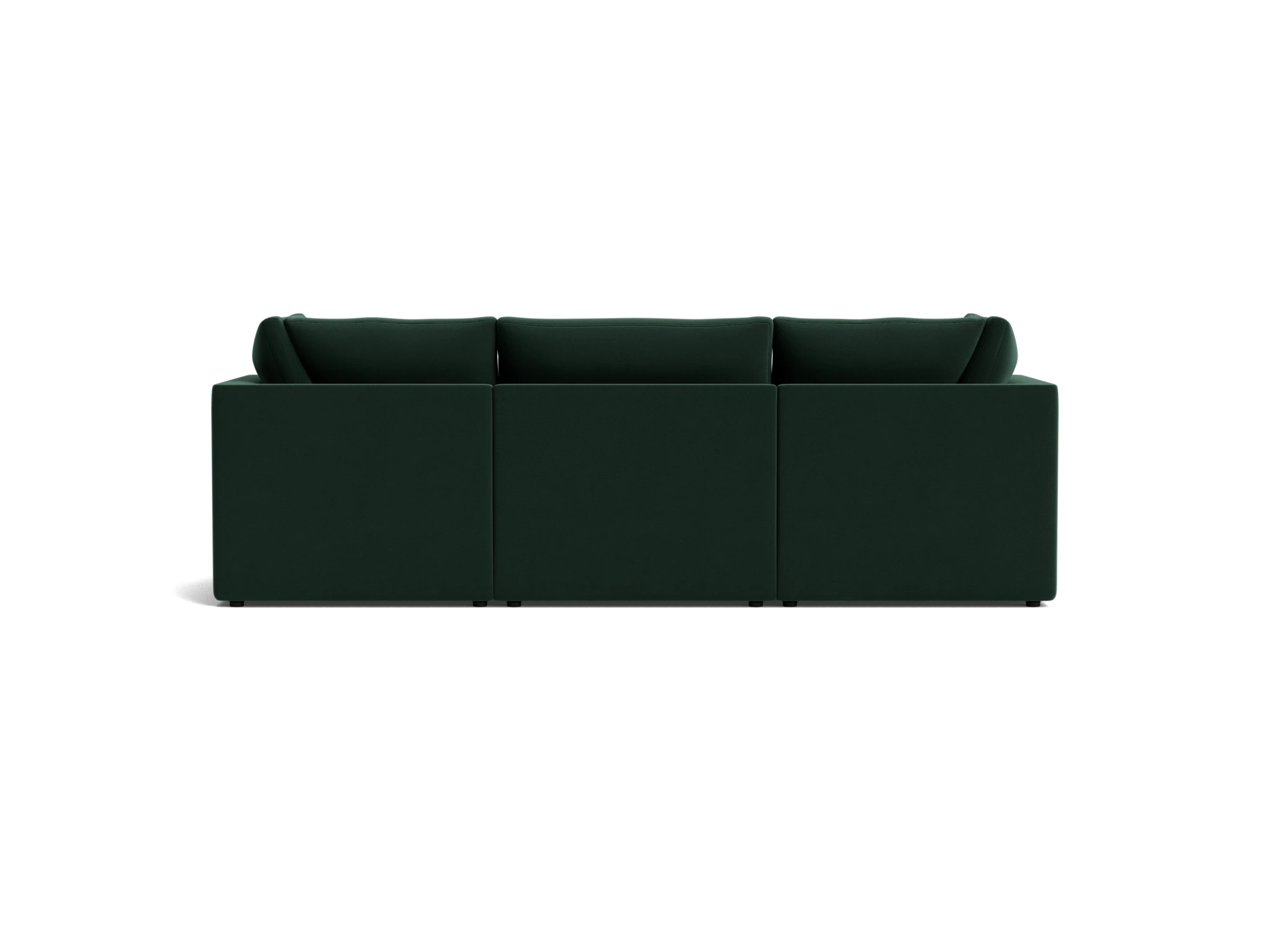 bryant petite modular sectional royale evergreen