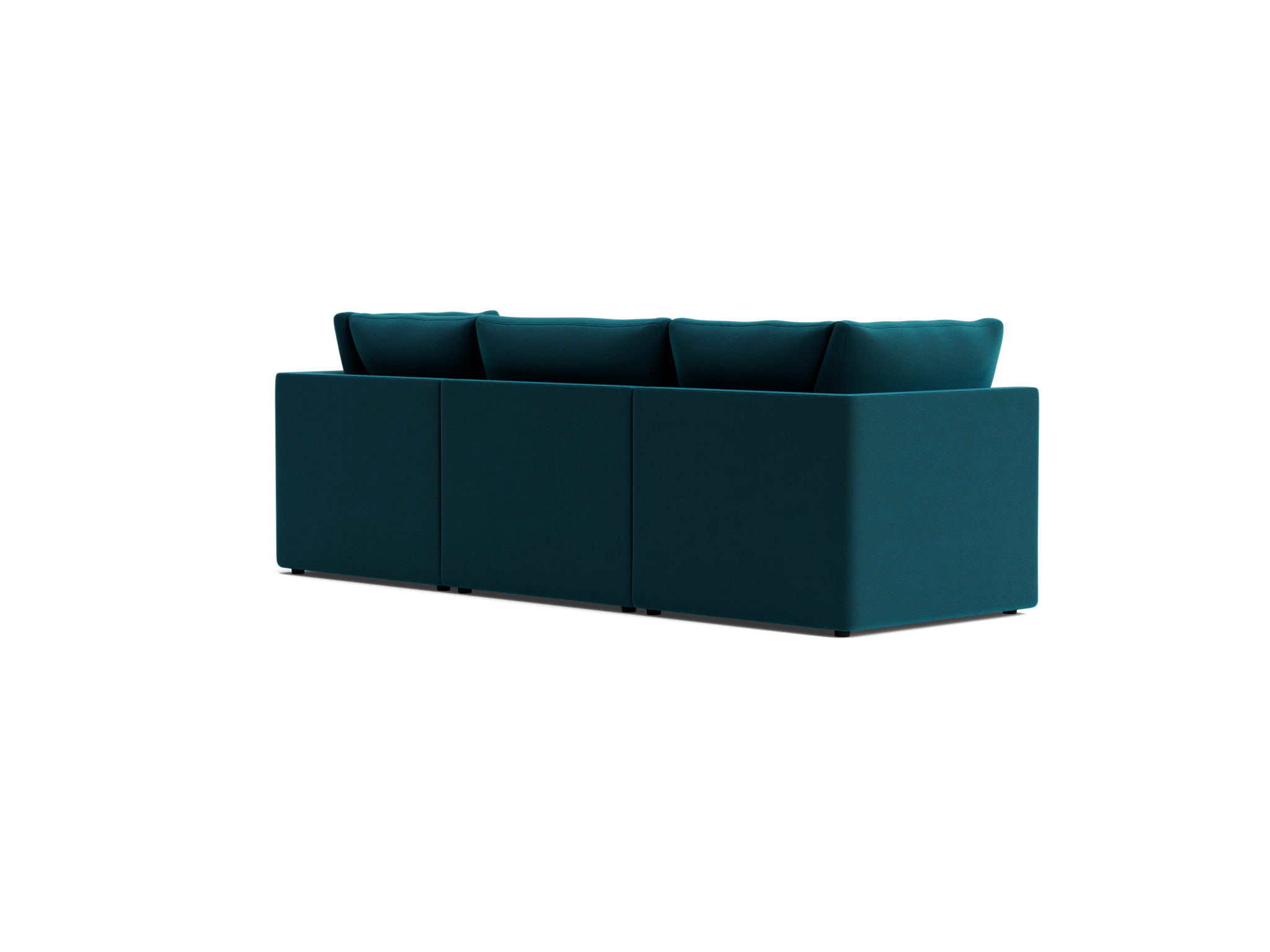 bryant petite modular sectional royale peacock