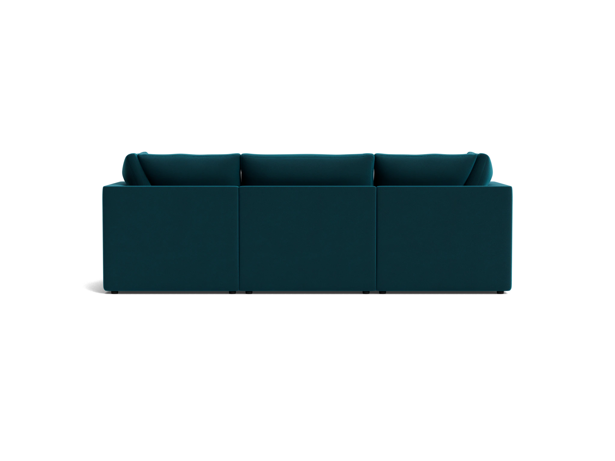 bryant petite modular sectional royale peacock