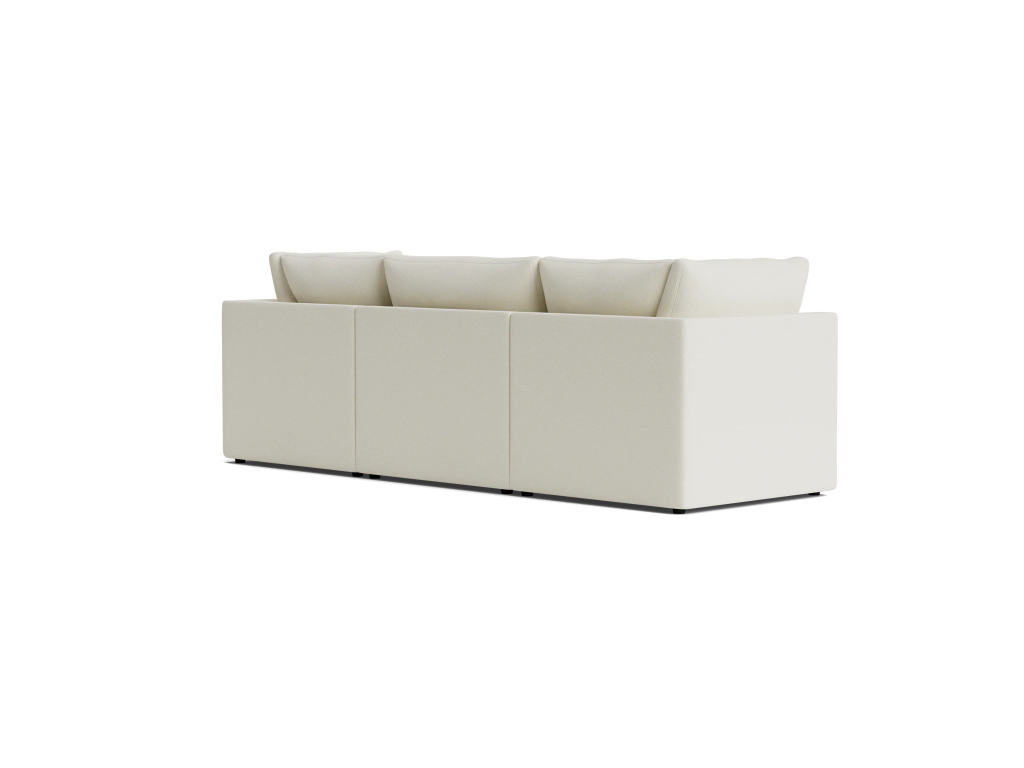 bryant petite modular sectional tussah snow