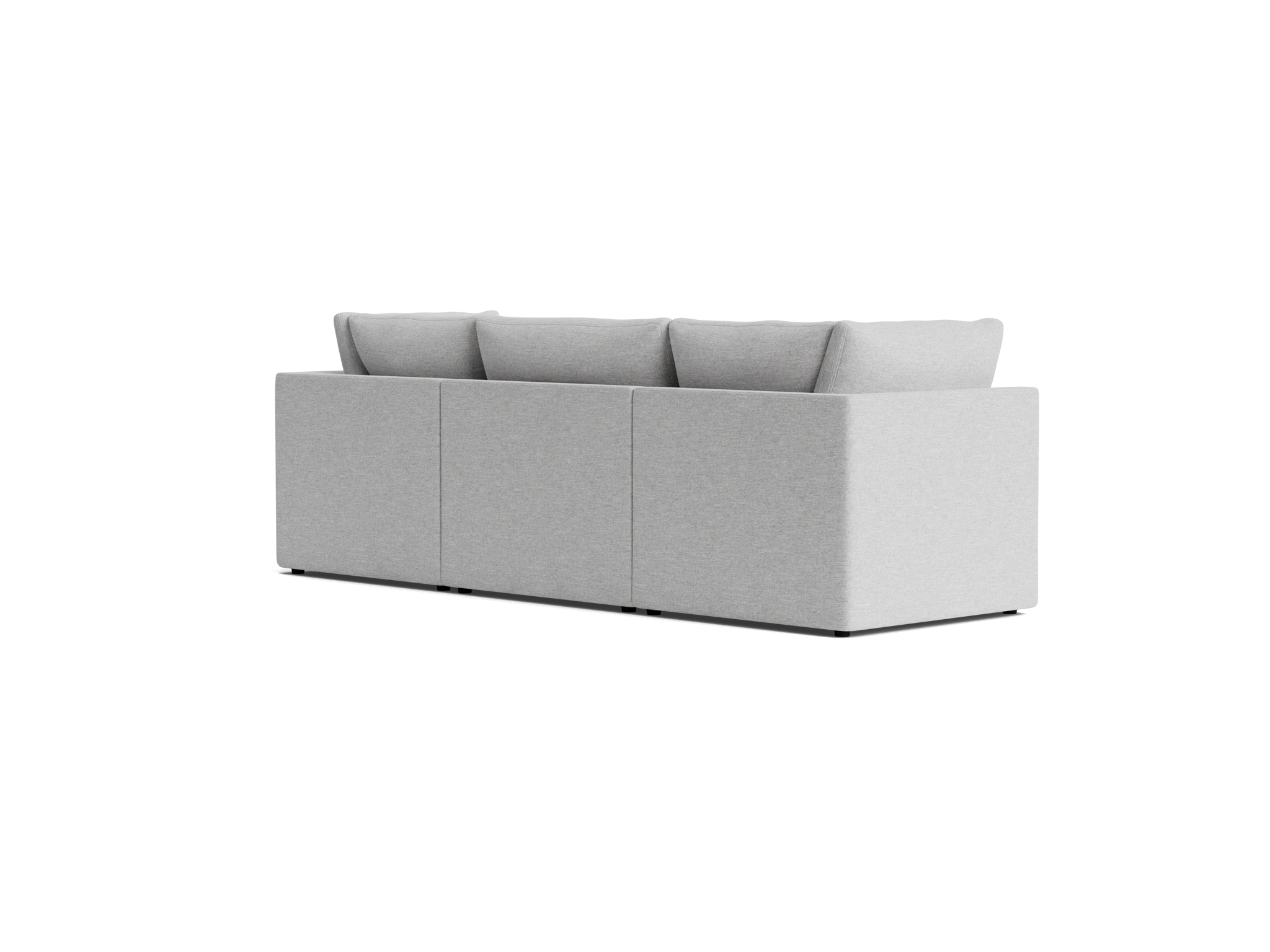 bryant petite modular sectional milo dove