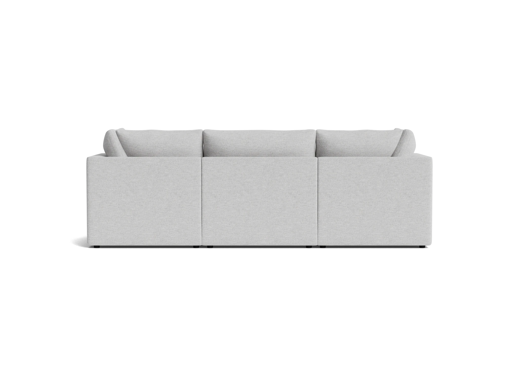 bryant petite modular sectional milo dove
