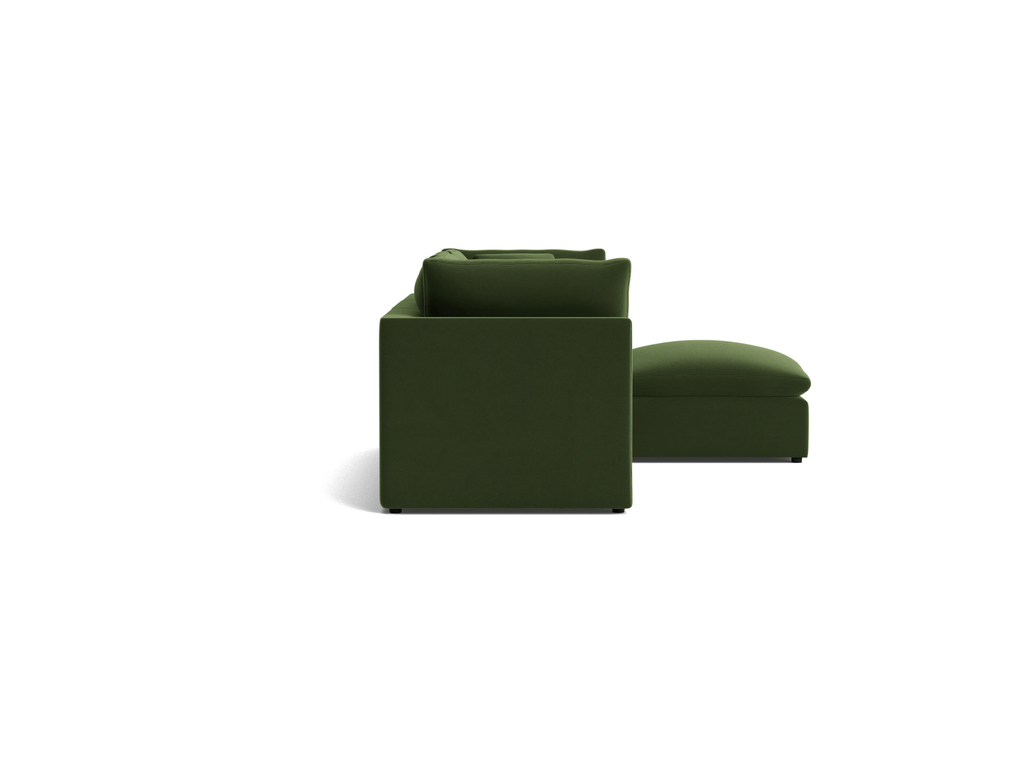 bryant petite modular sectional royale forest
