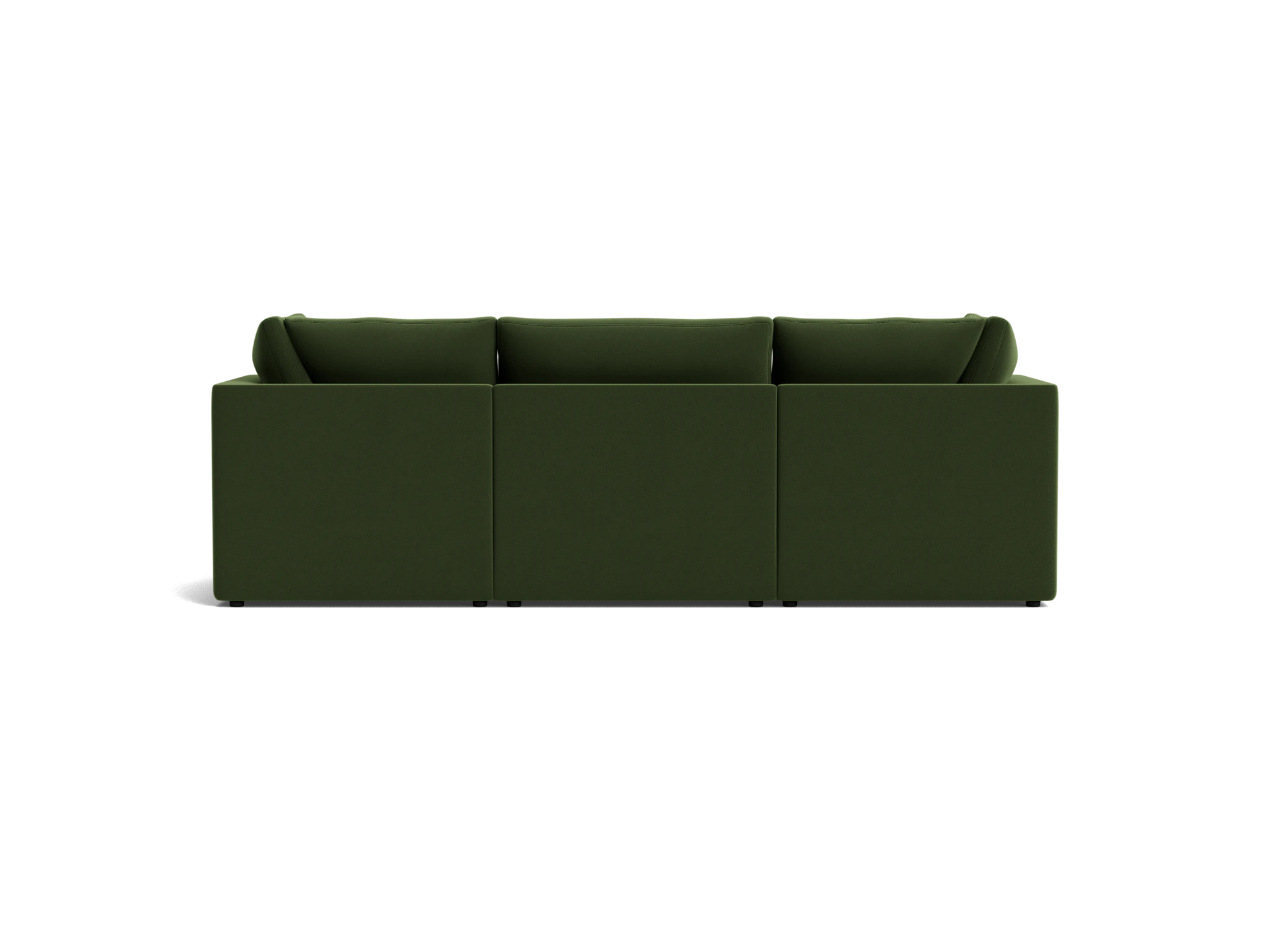 bryant petite modular sectional royale forest