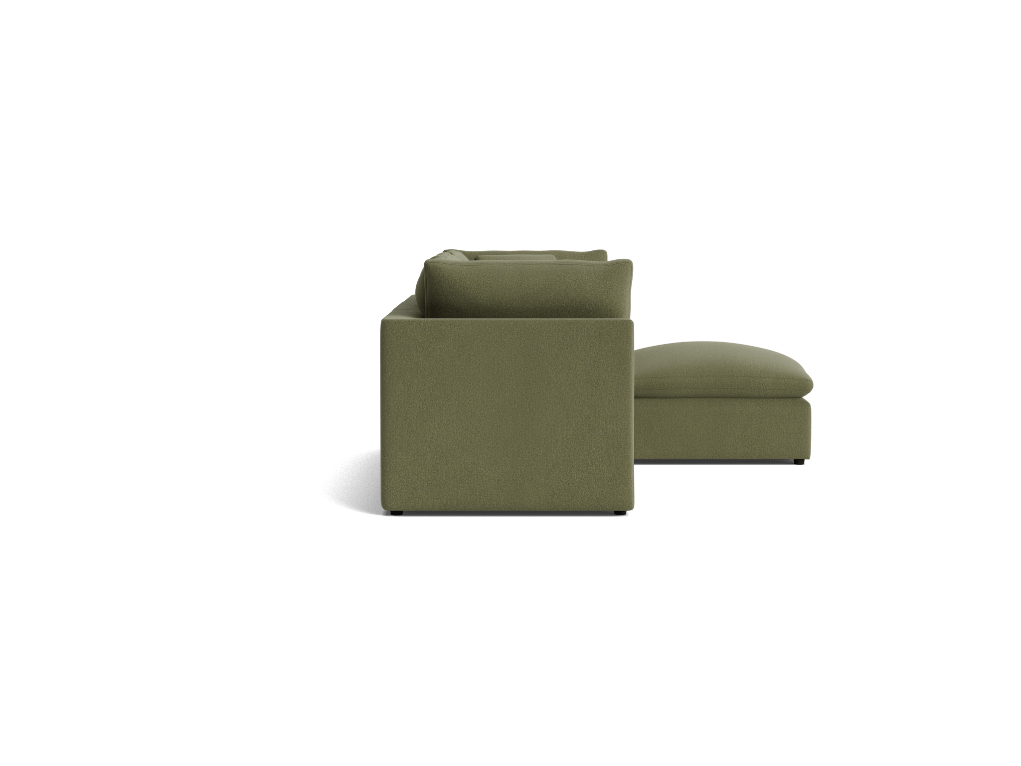 bryant petite modular sectional faithful olive