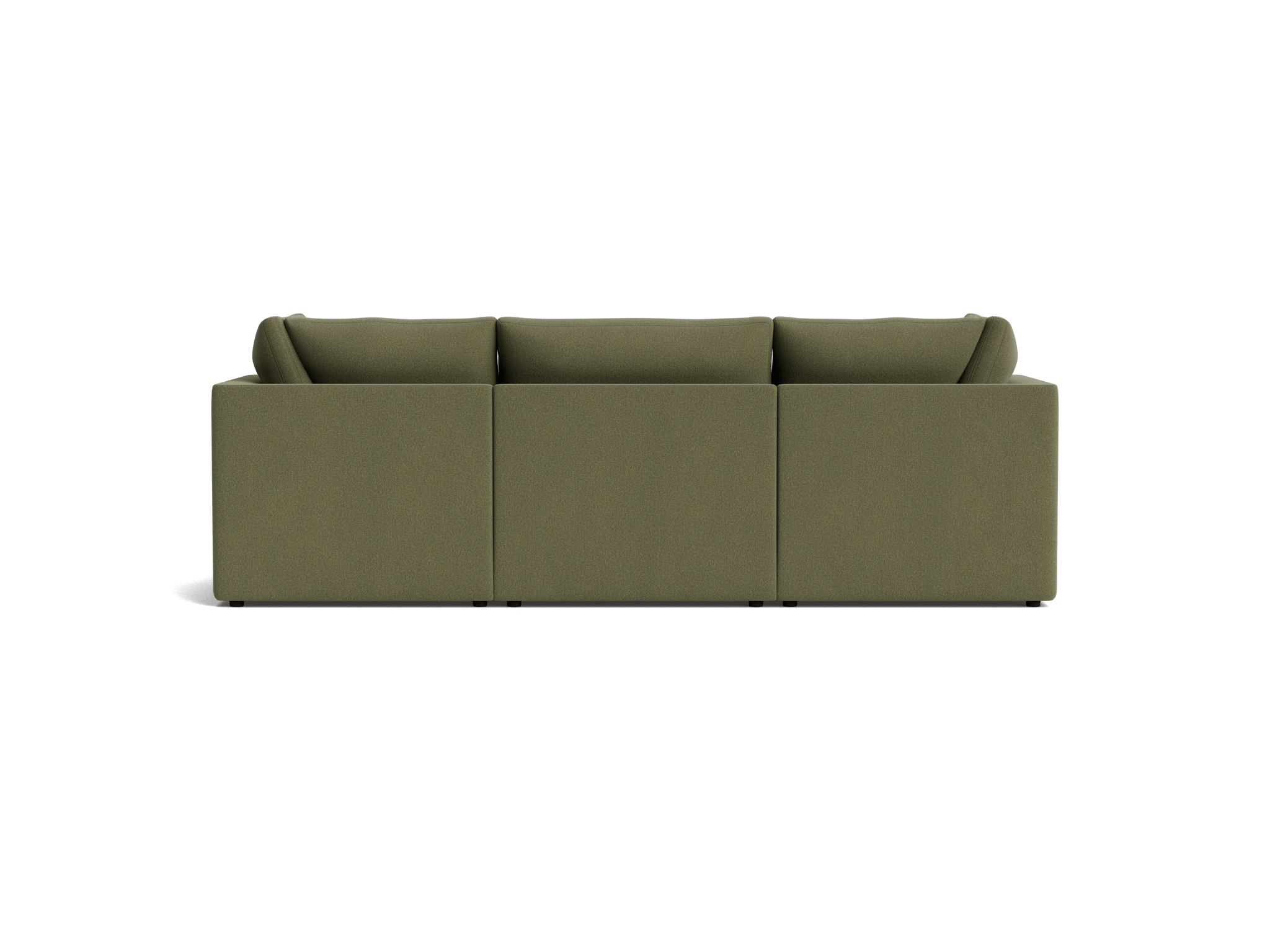 bryant petite modular sectional faithful olive
