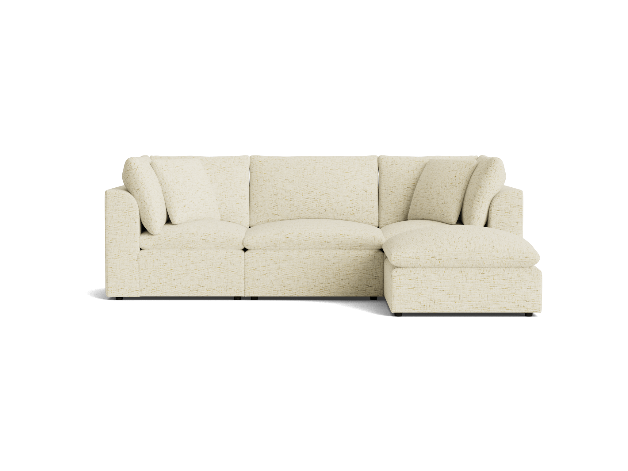 bryant petite modular sectional nico oyster