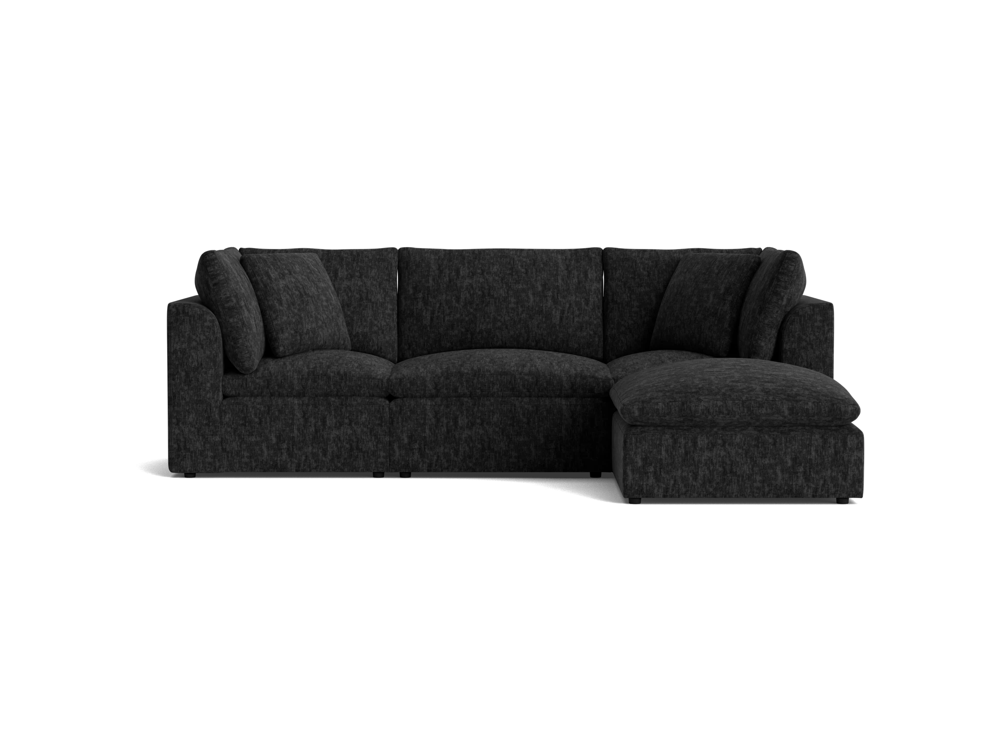 bryant petite modular sectional crave lava rock