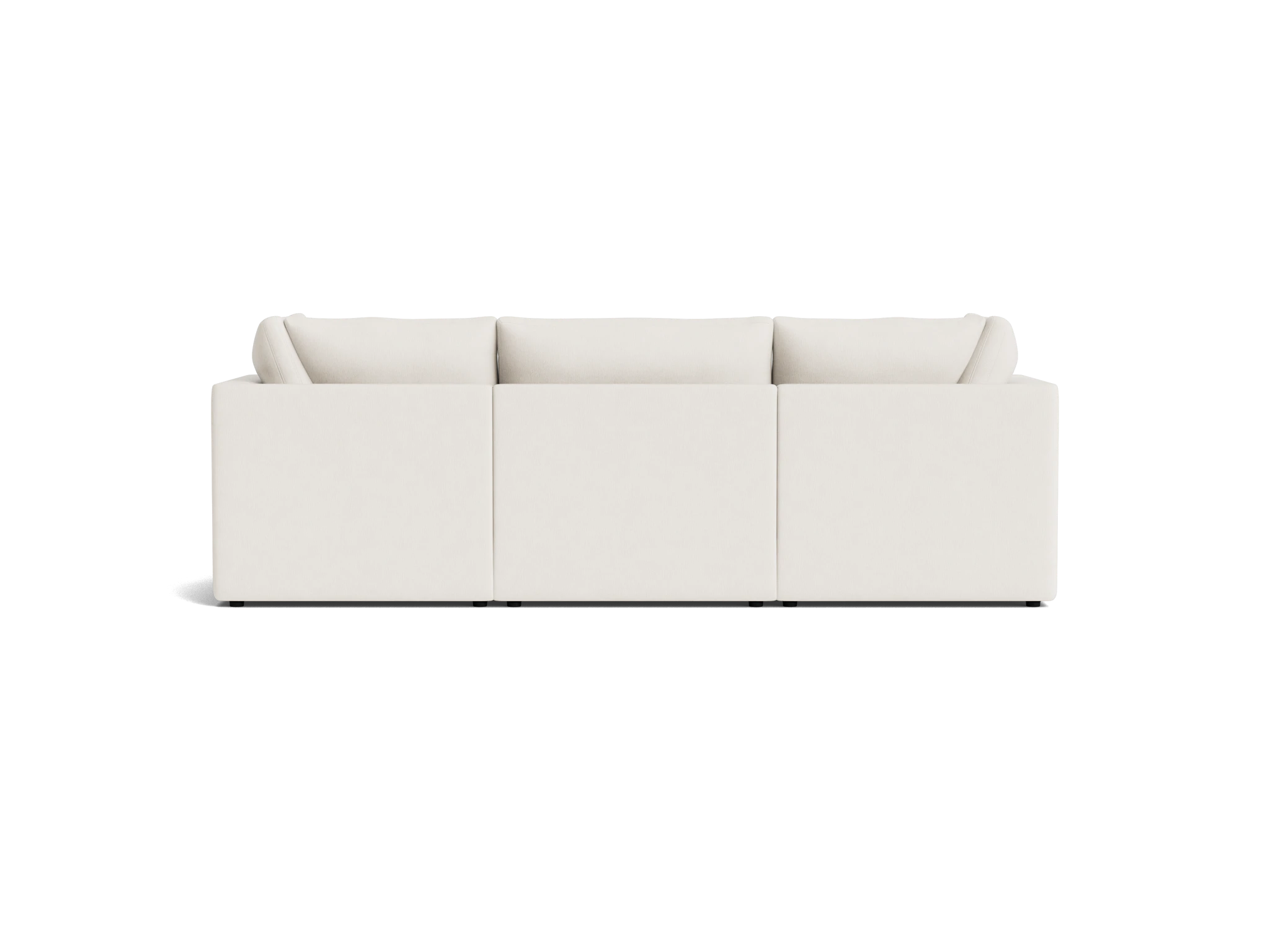 bryant petite modular sectional sunbrella loft white