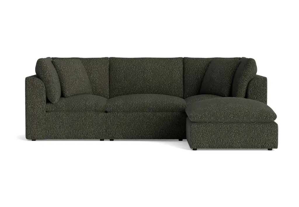 bryant petite modular sectional bubbly cucumber