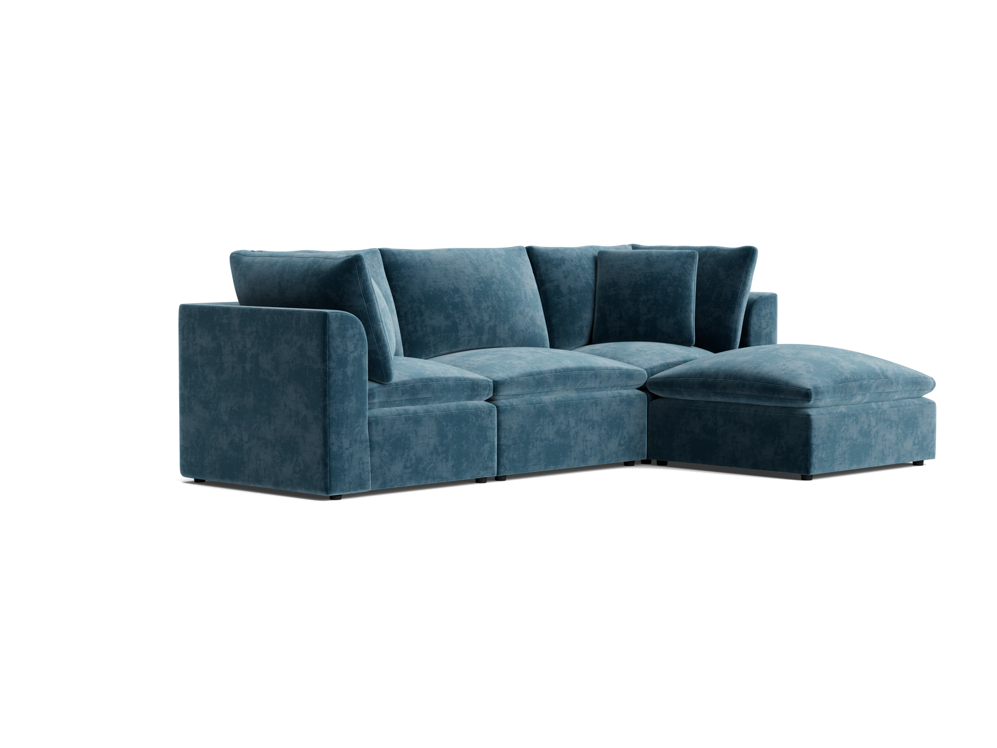 bryant petite modular sectional harper biscay bay