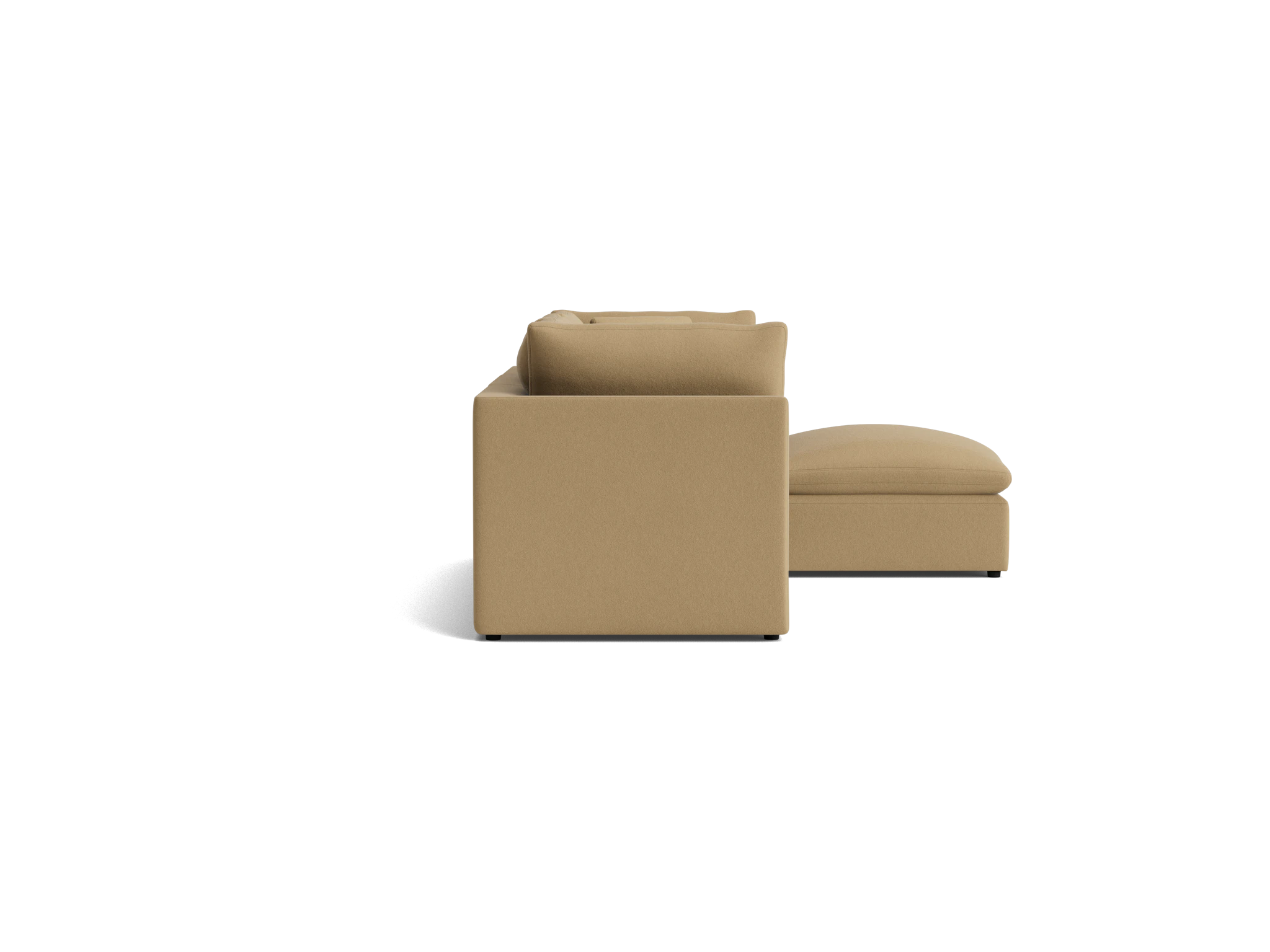 bryant petite modular sectional banks oatmeal