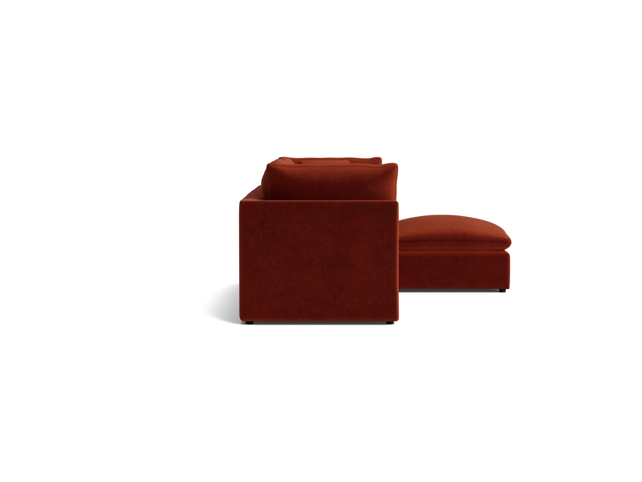 bryant petite modular sectional banks zinnia