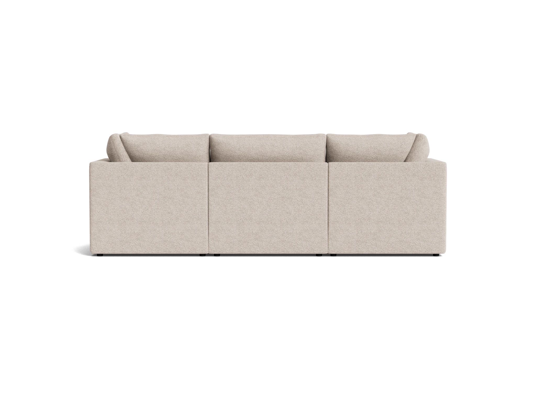 bryant petite modular sectional borough cotton