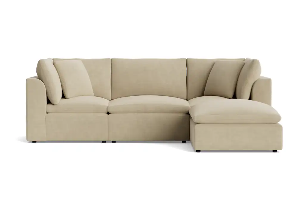 bryant petite modular sectional royale sand