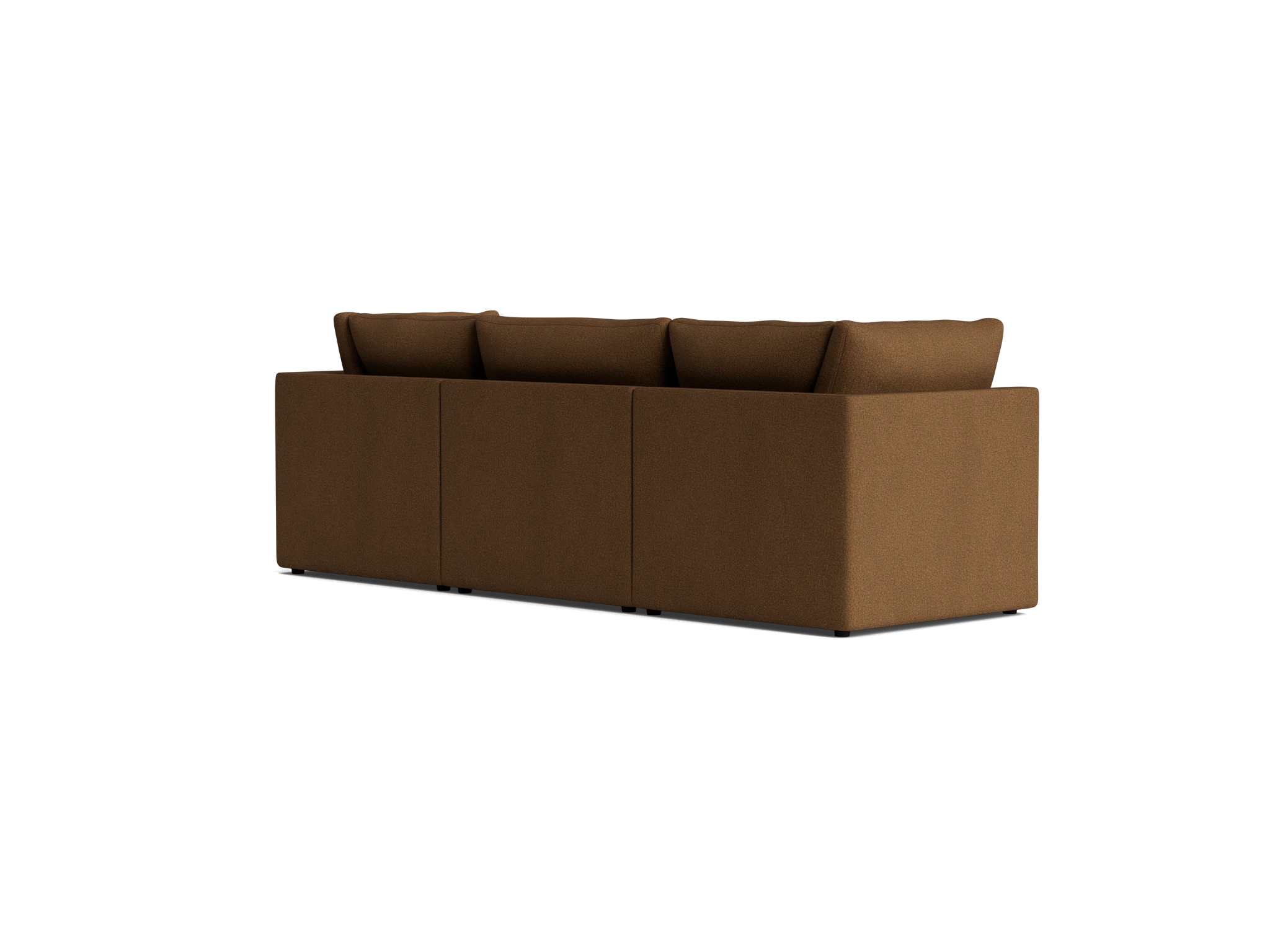 bryant petite modular sectional faithful mocha