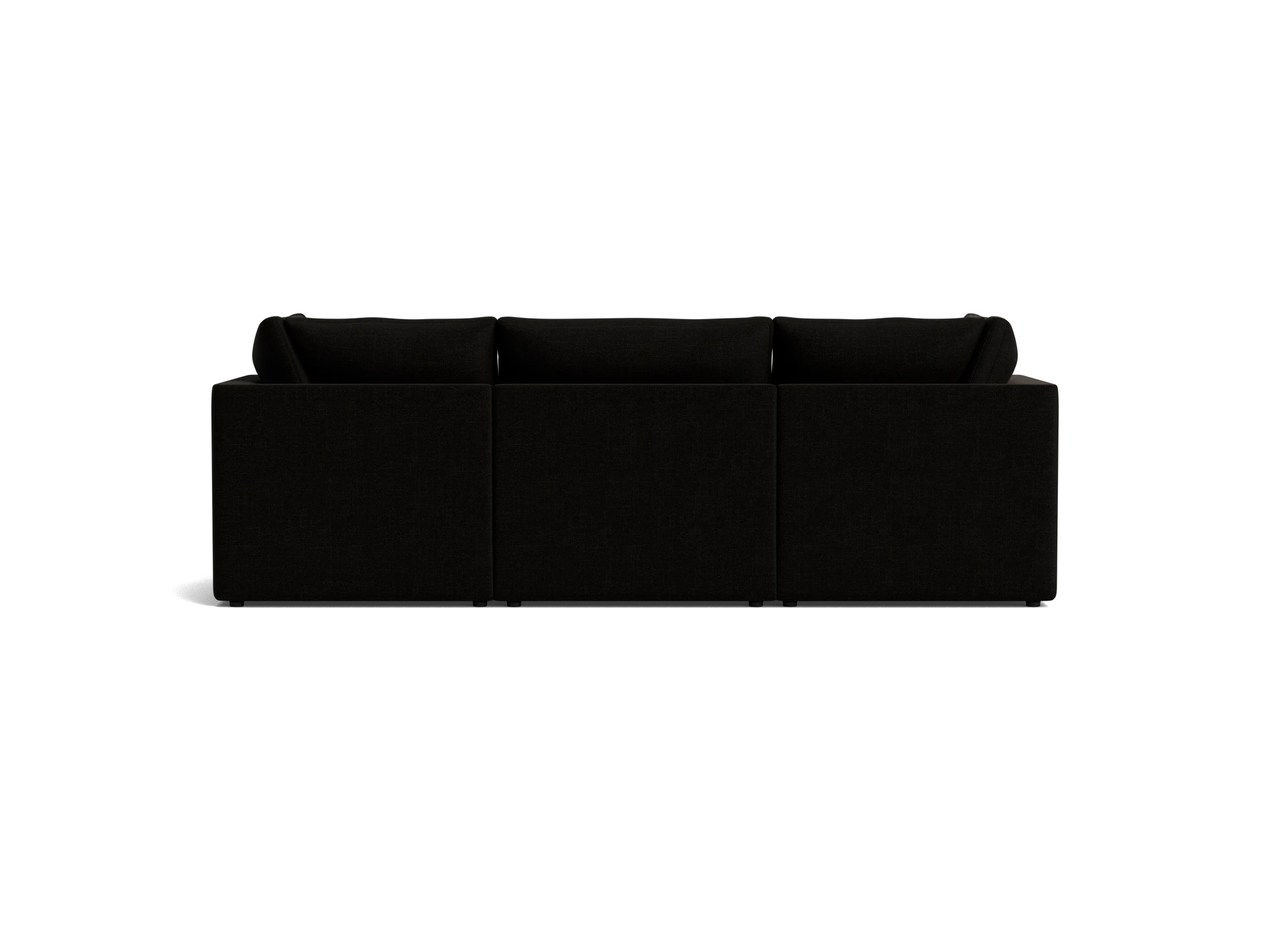 bryant petite modular sectional milo onyx