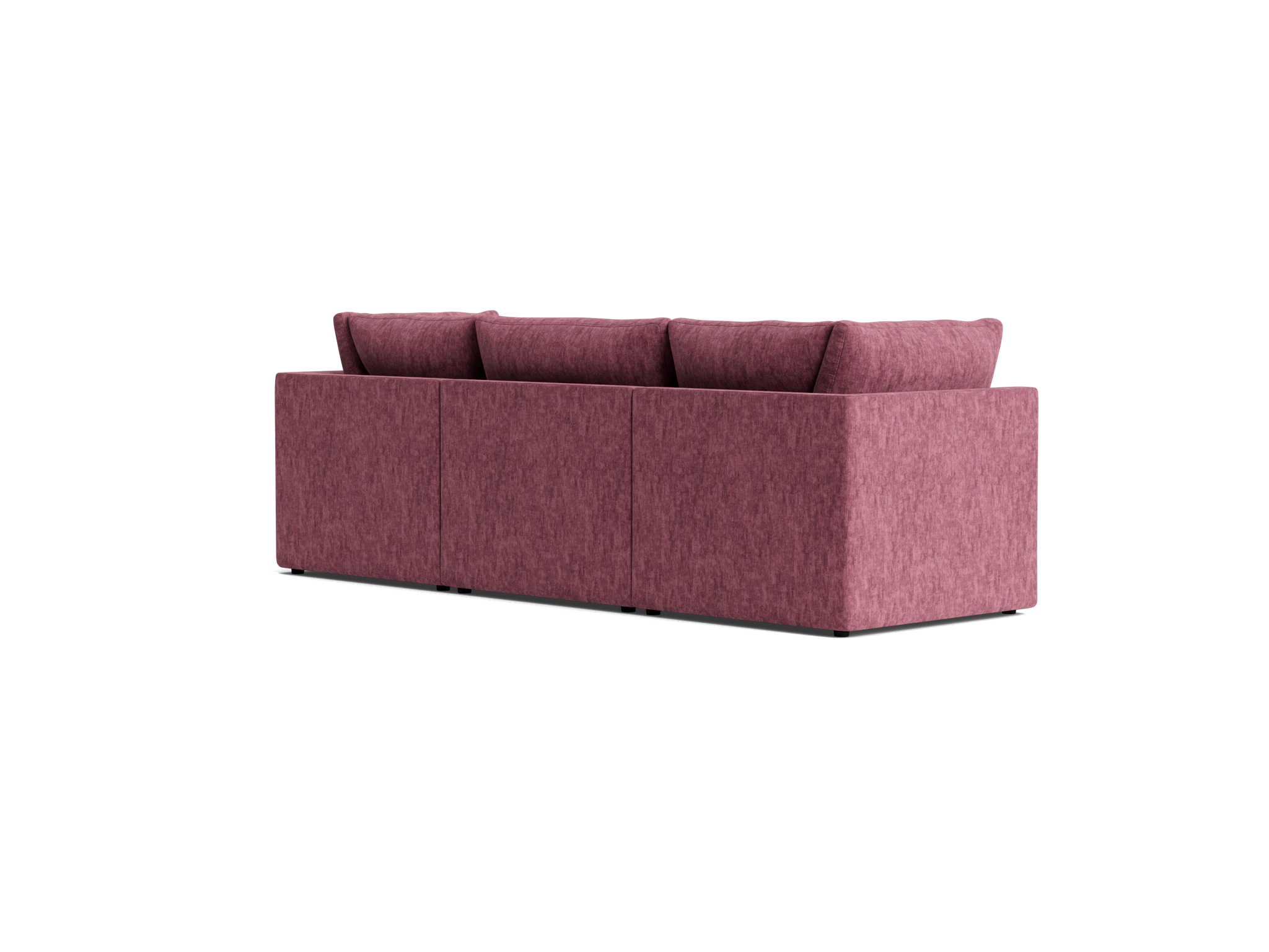 bryant petite modular sectional crave pantone heather rose