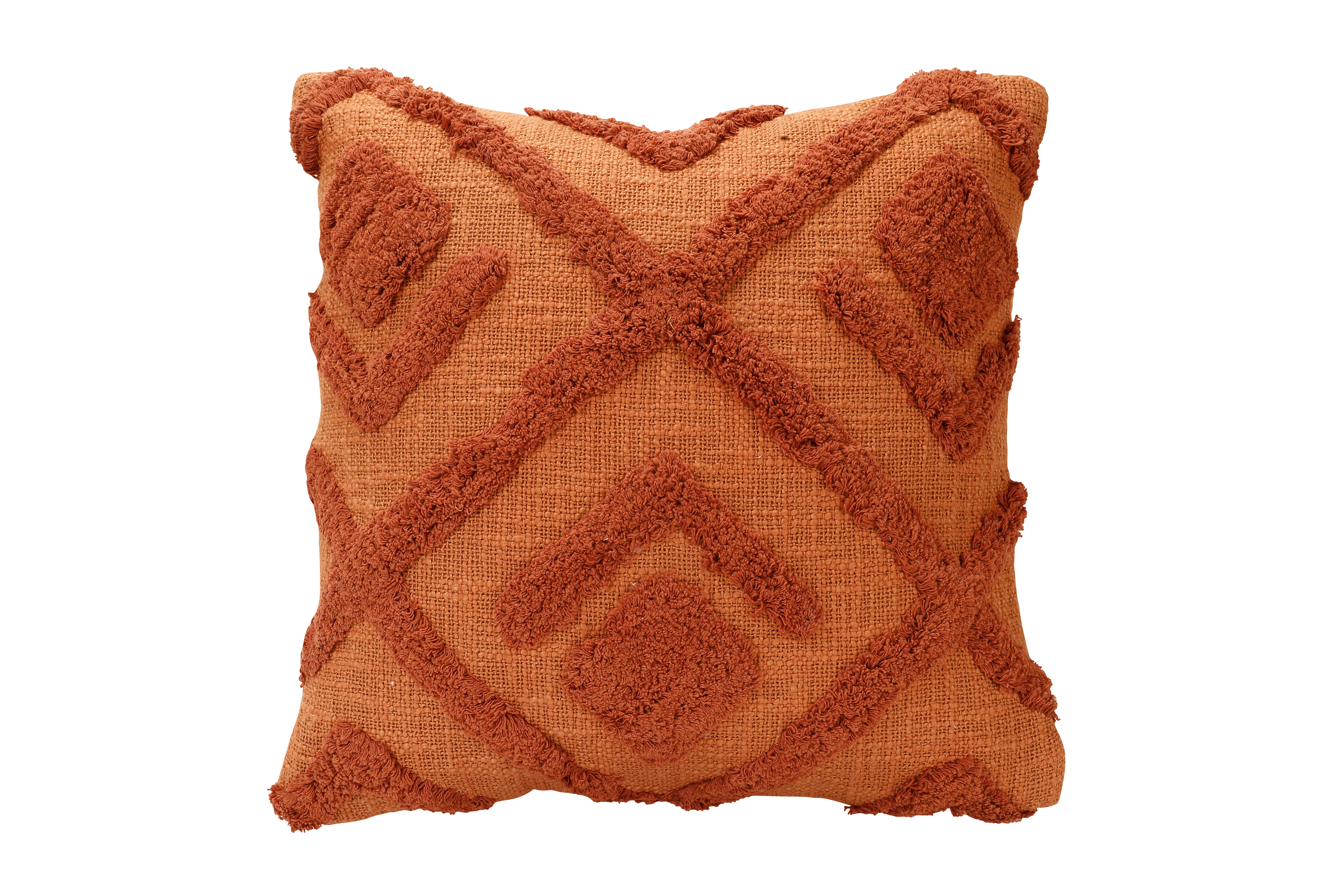 rust lourdes pillow