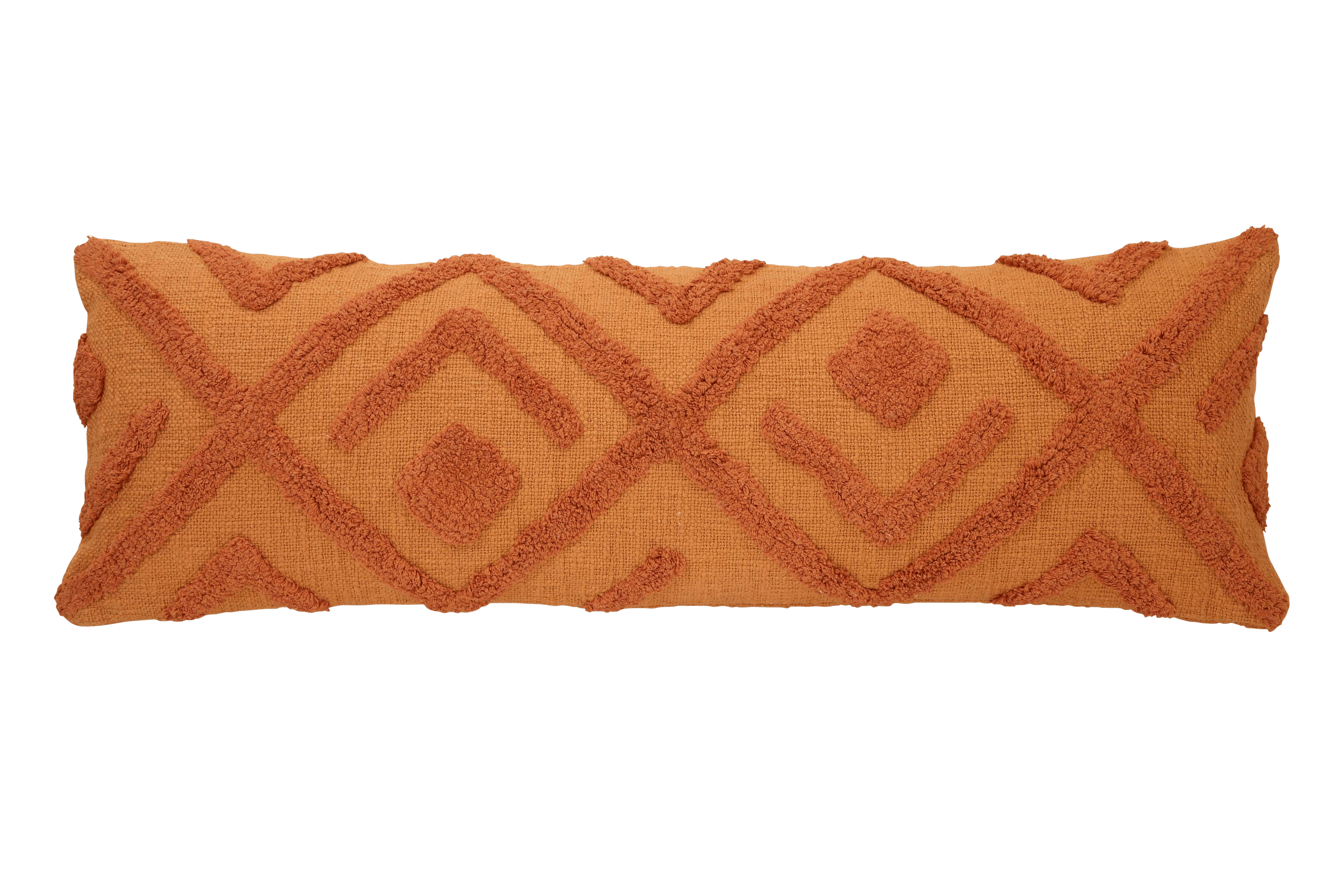 rust lourdes lumbar pillow