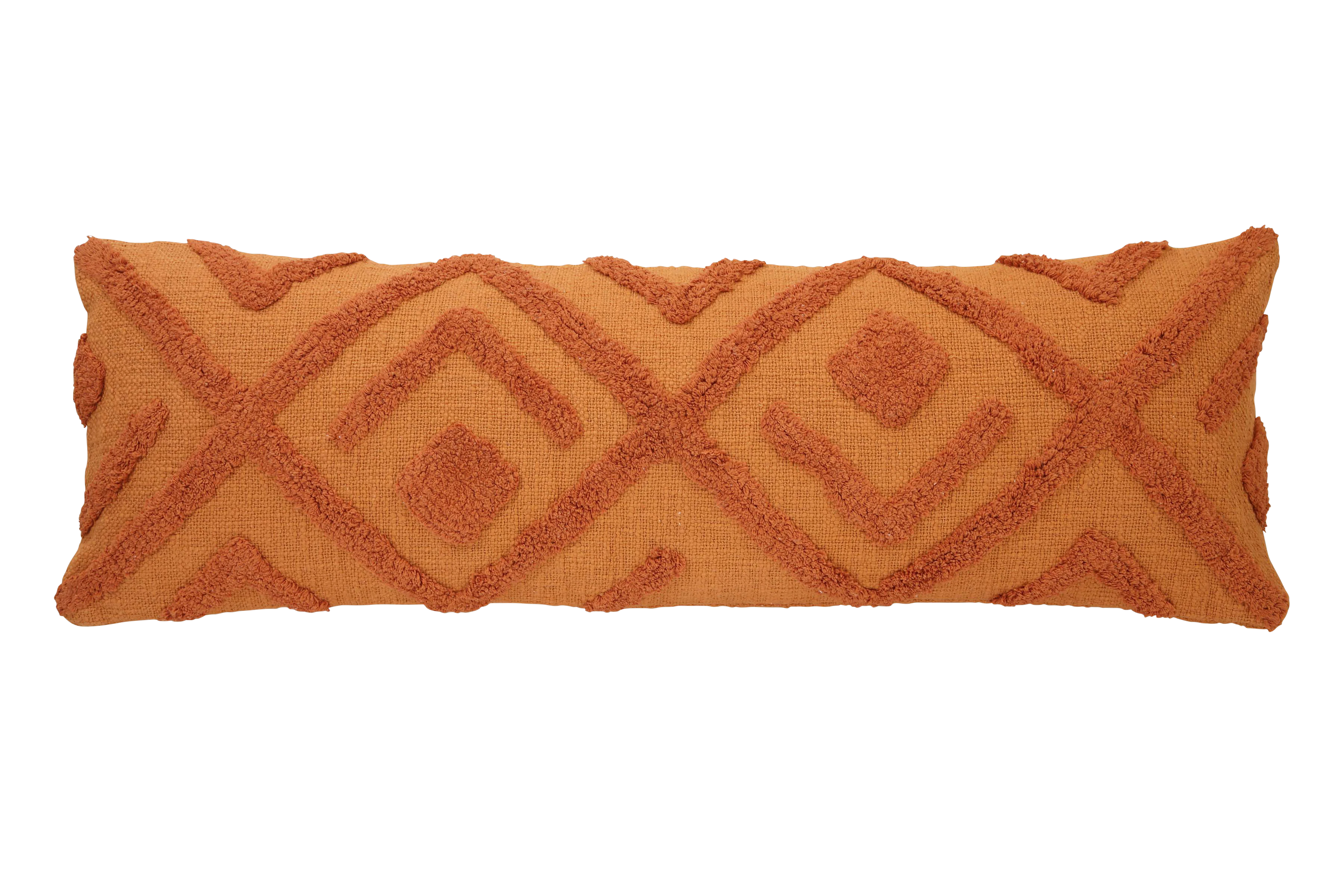 Rust Lourdes Lumbar Pillow