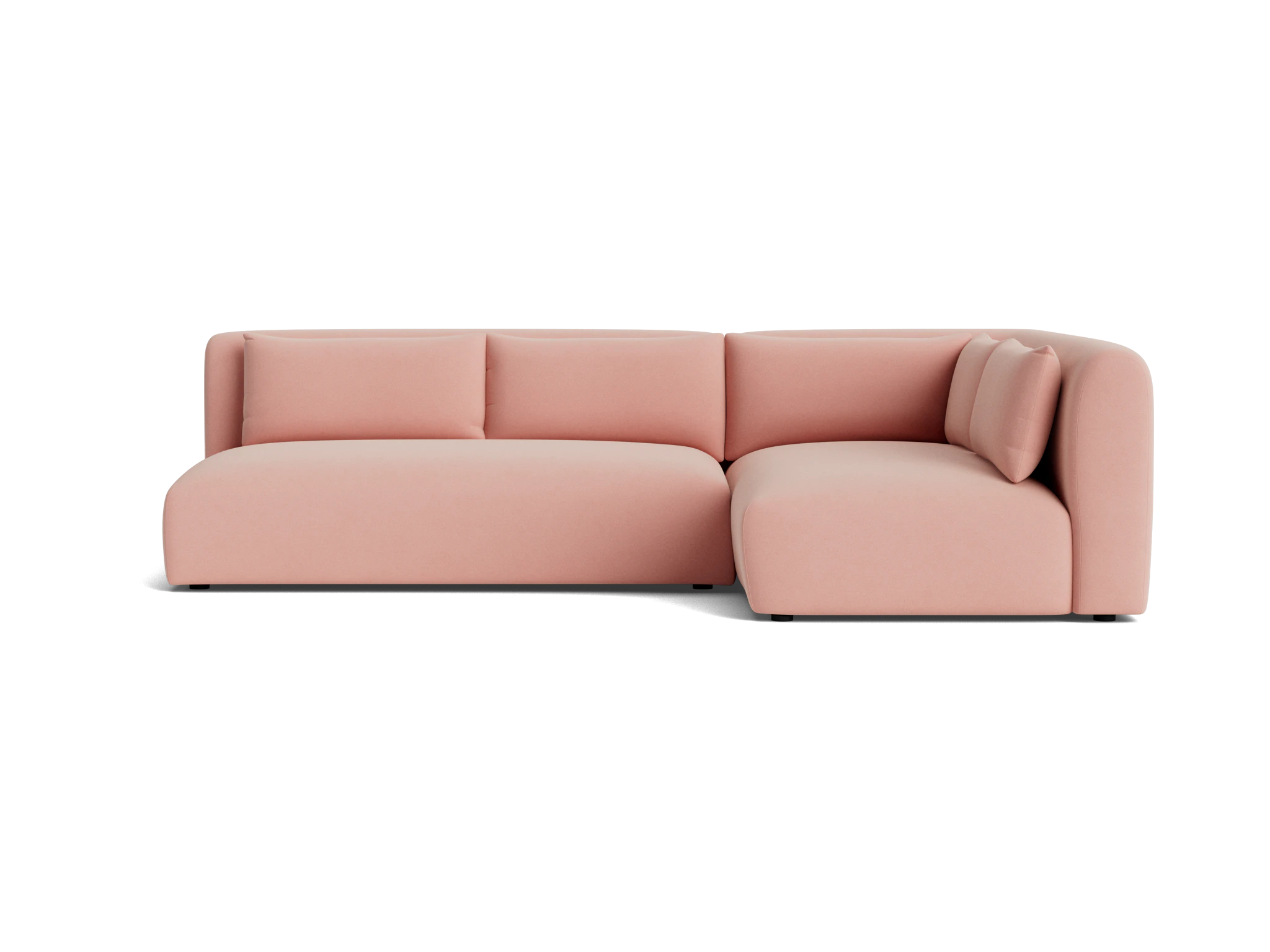 carin sectional royale blush