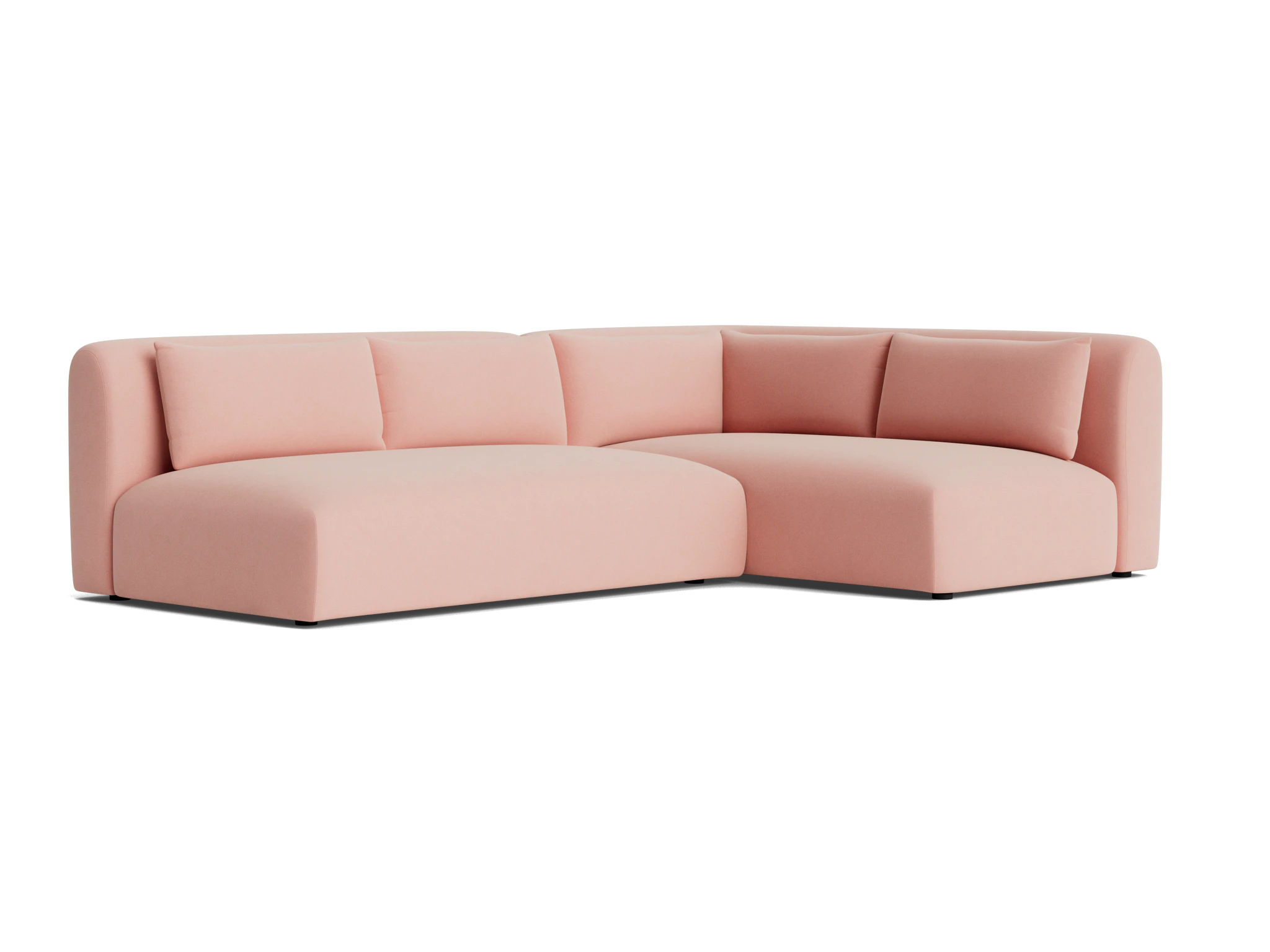 carin sectional royale blush