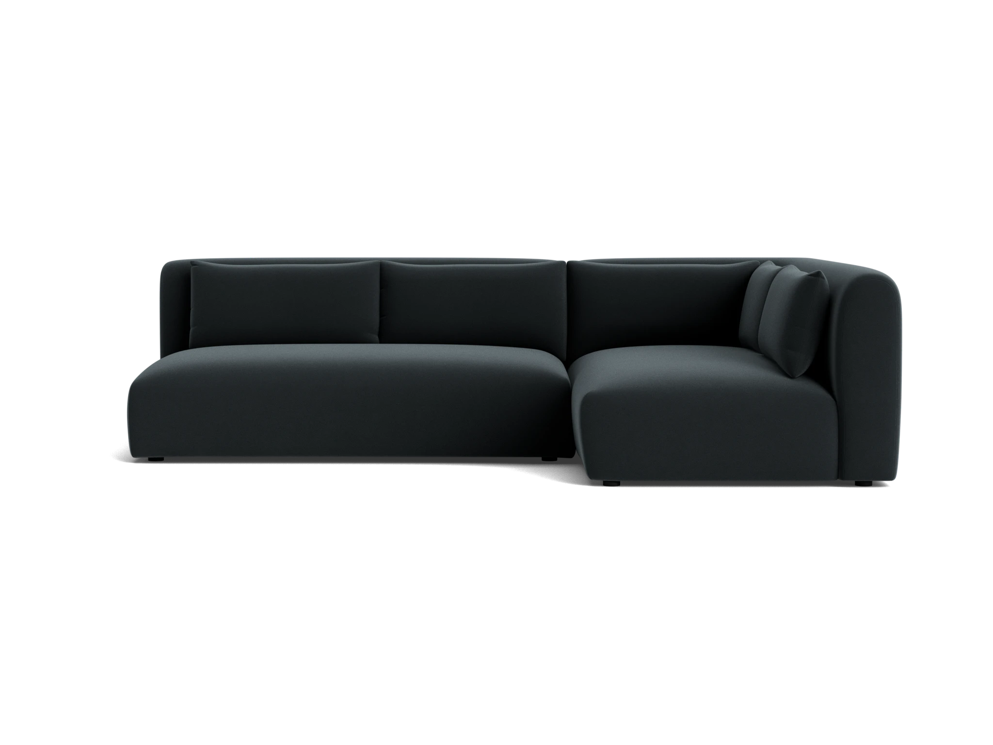 carin sectional royale gunmetal