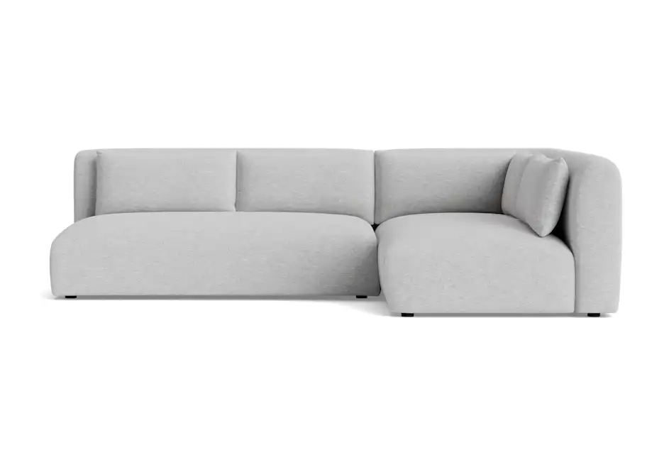 carin sectional milo dove