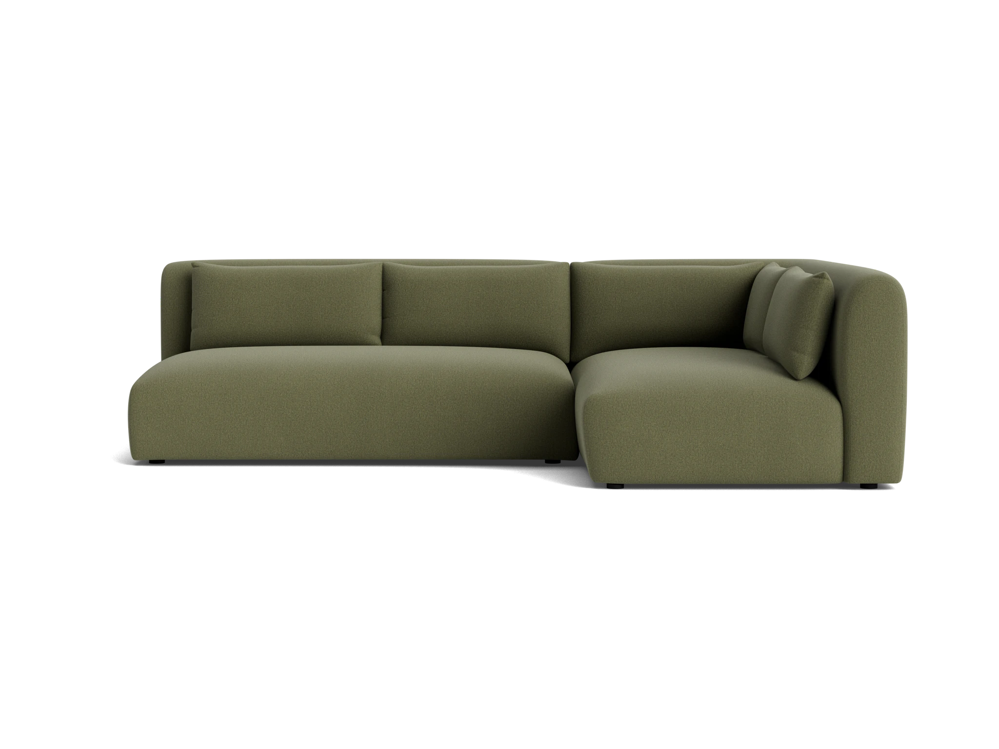 carin sectional faithful olive