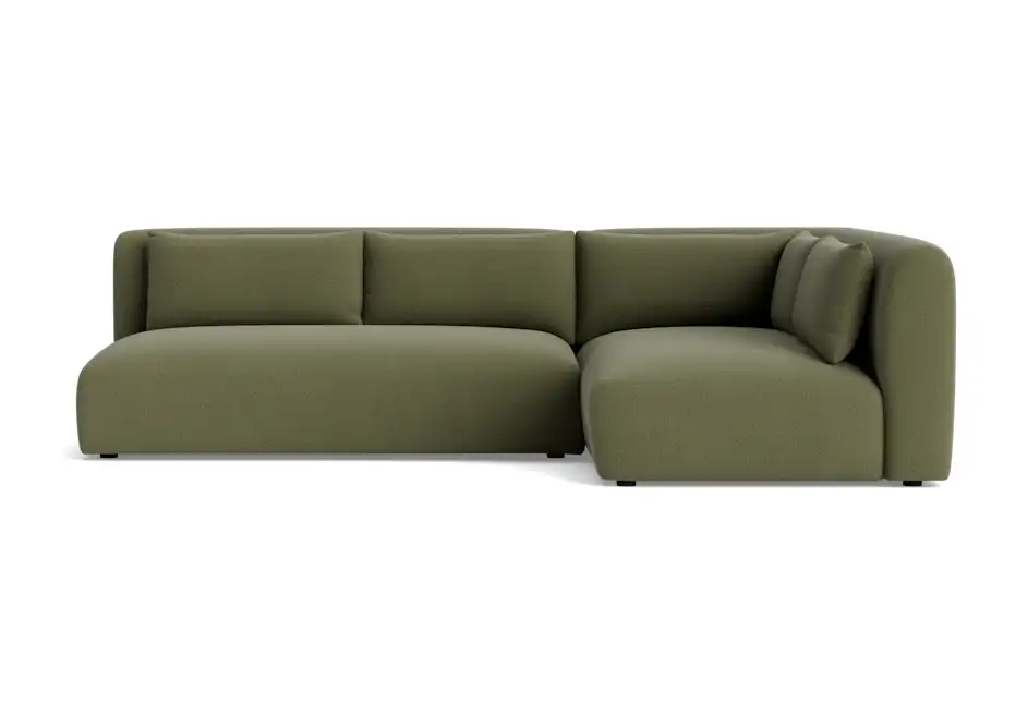 carin sectional faithful olive