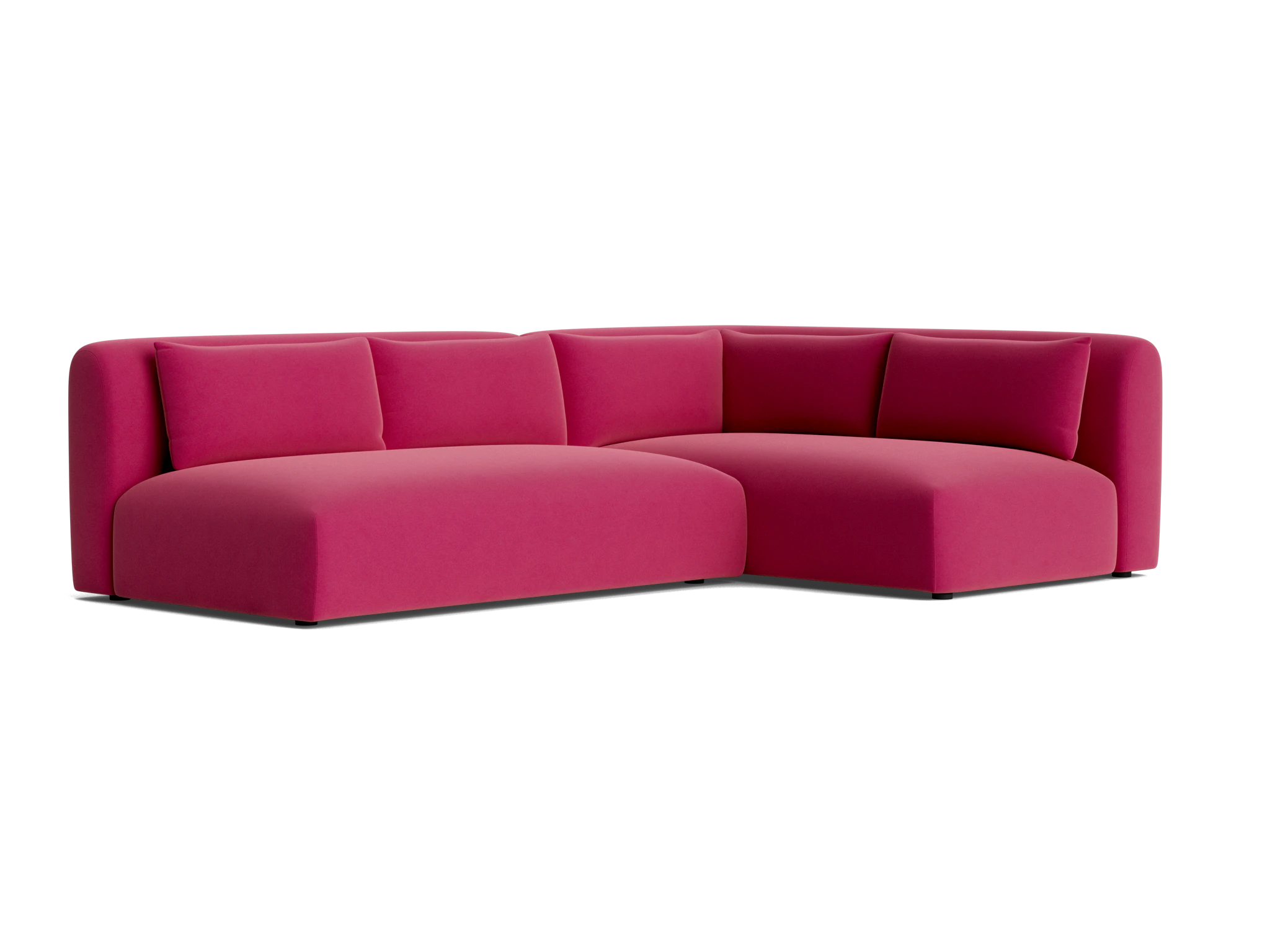 carin sectional royale berry