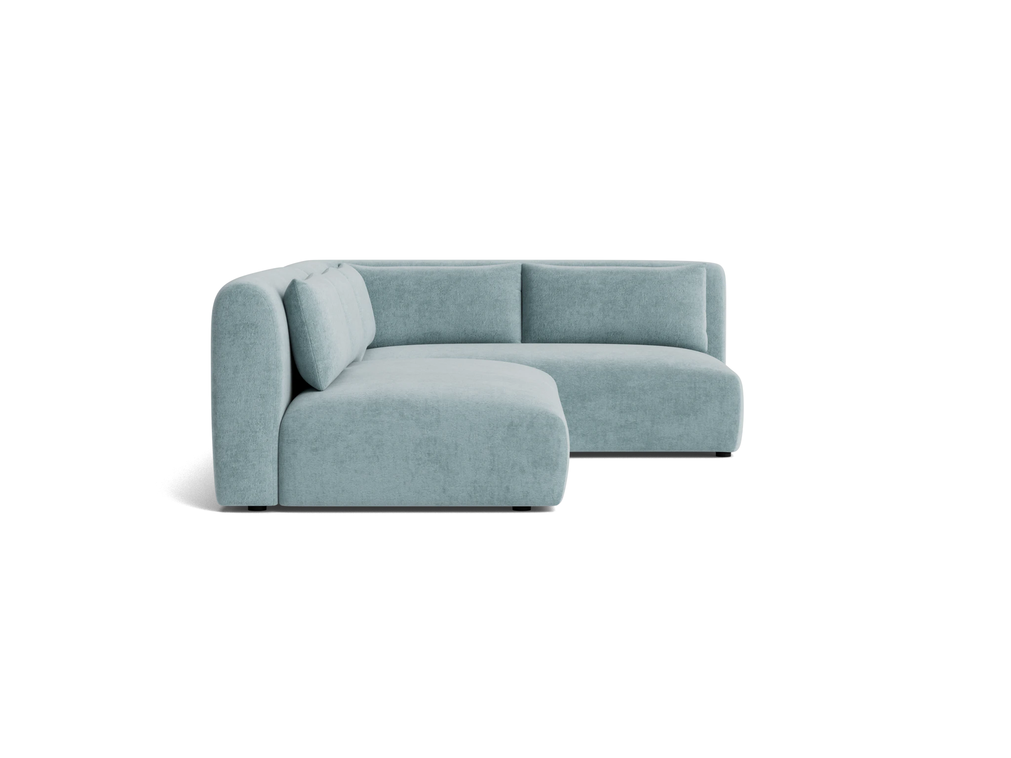 carin sectional plush mist