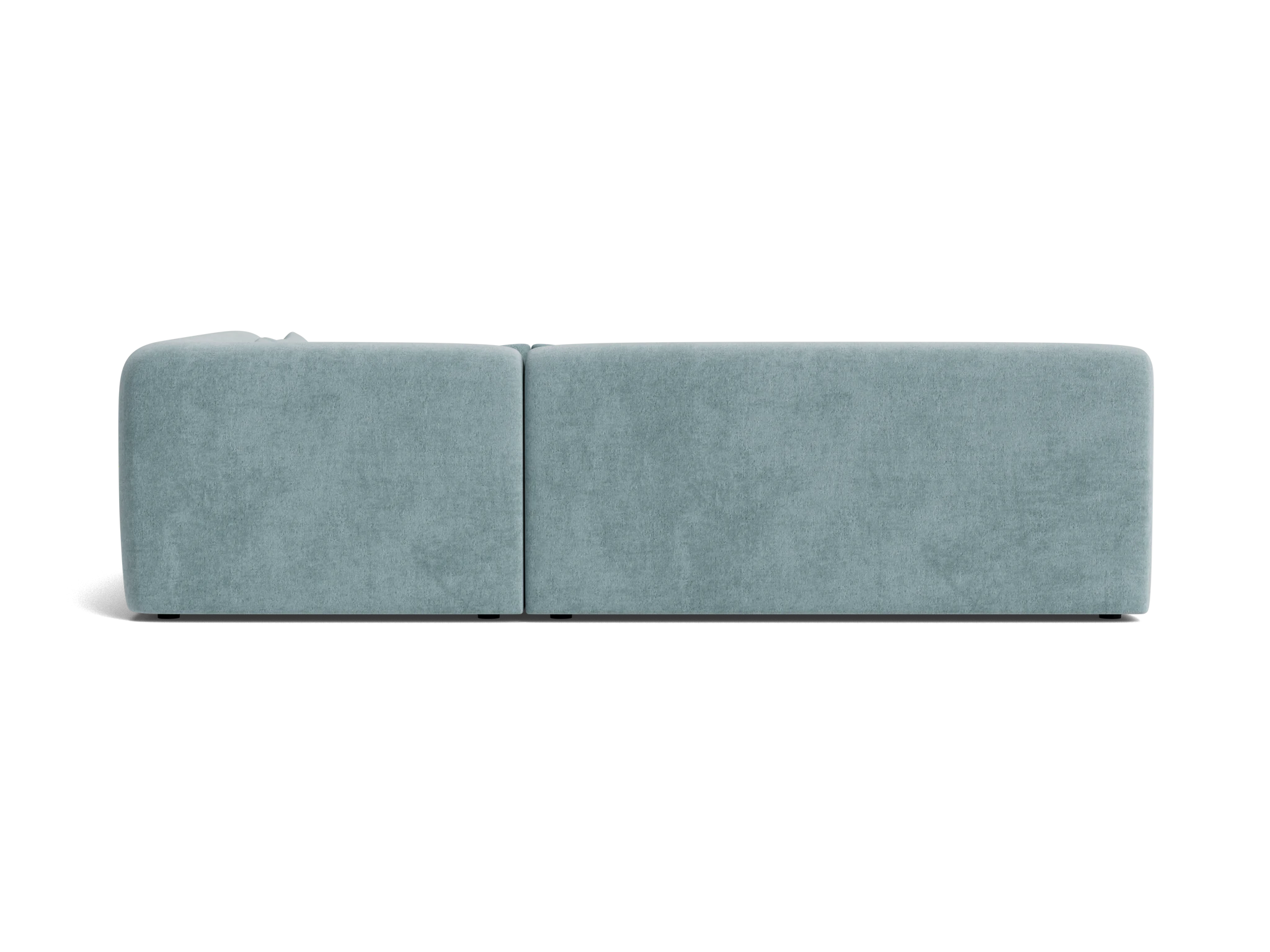 carin sectional plush mist