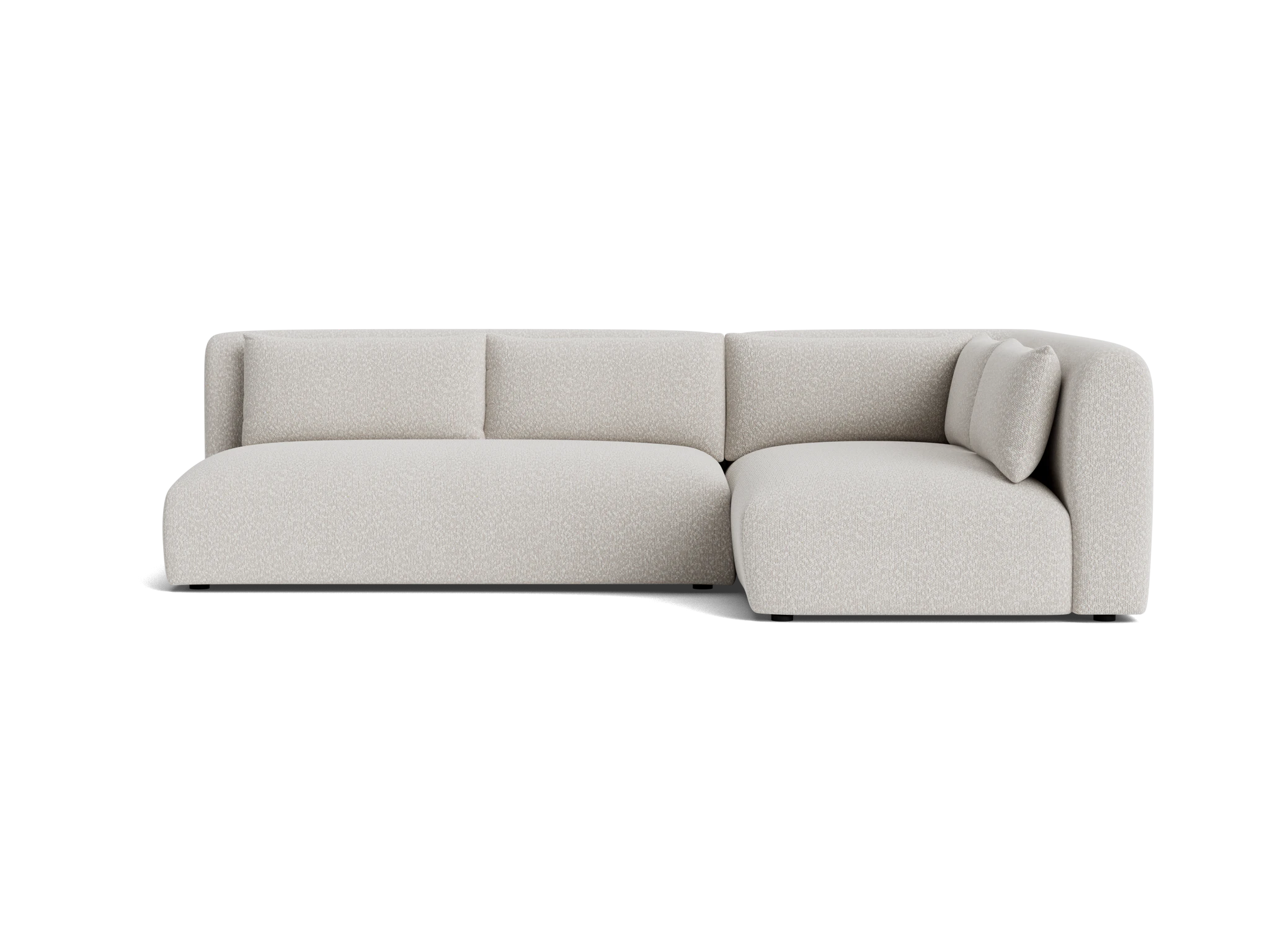 carin sectional bloke cotton