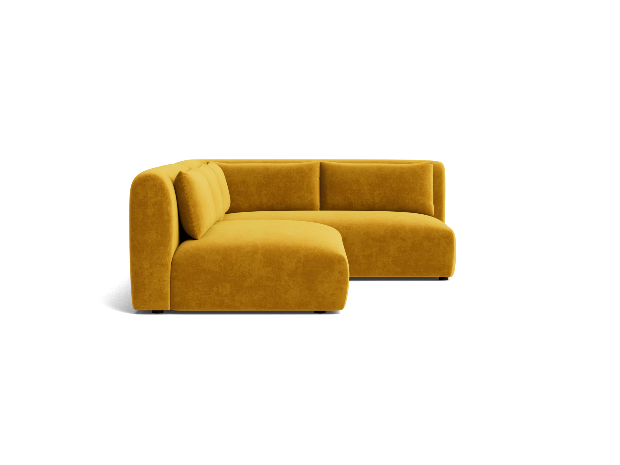 carin sectional harper amber gold