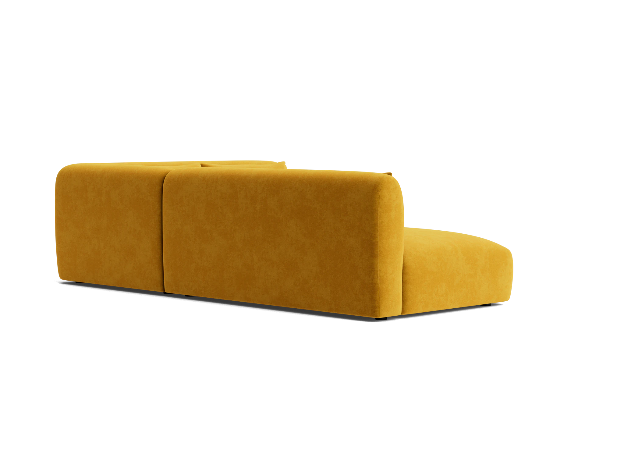 carin sectional harper amber gold