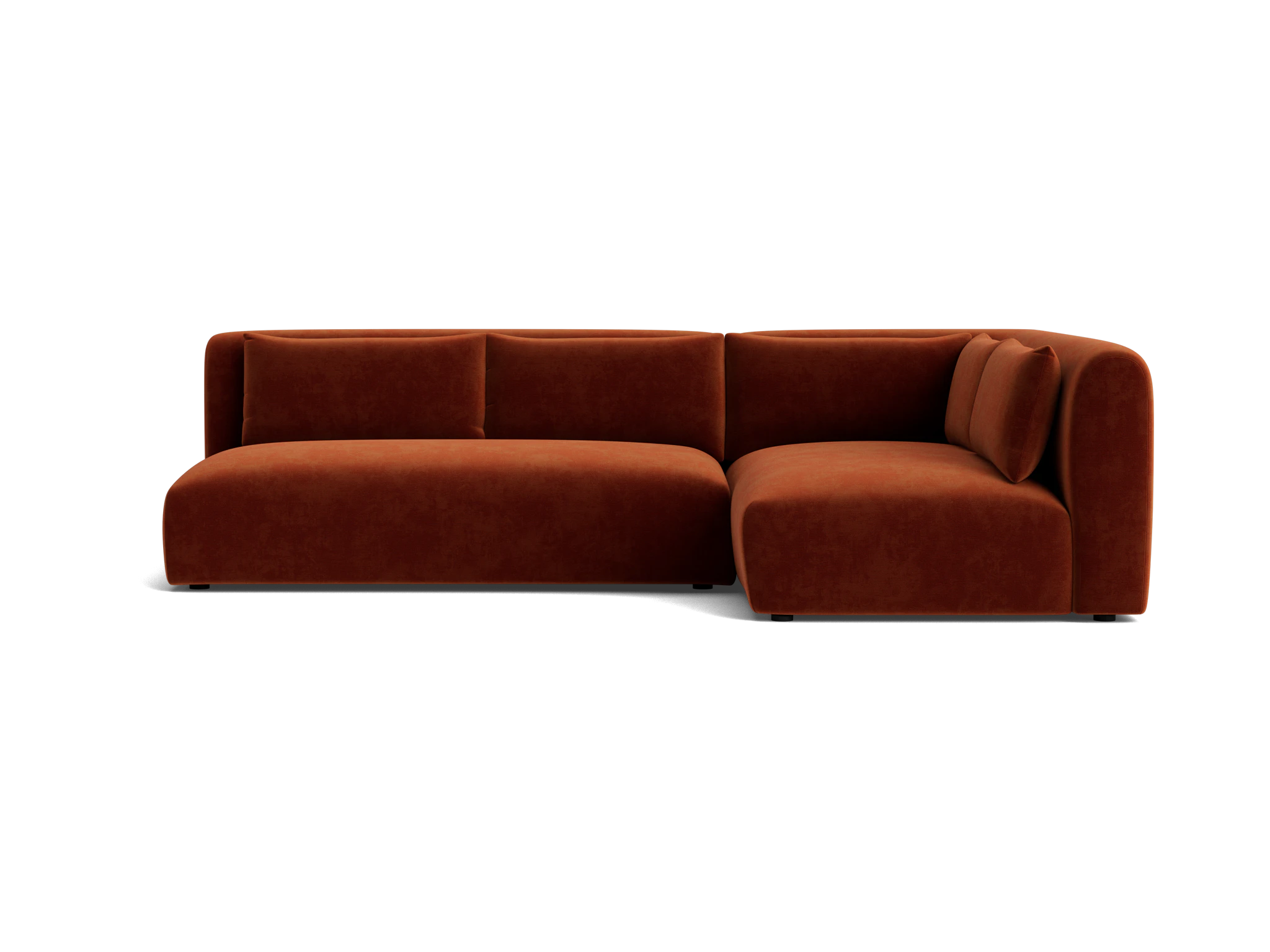 carin sectional harper cinnamon