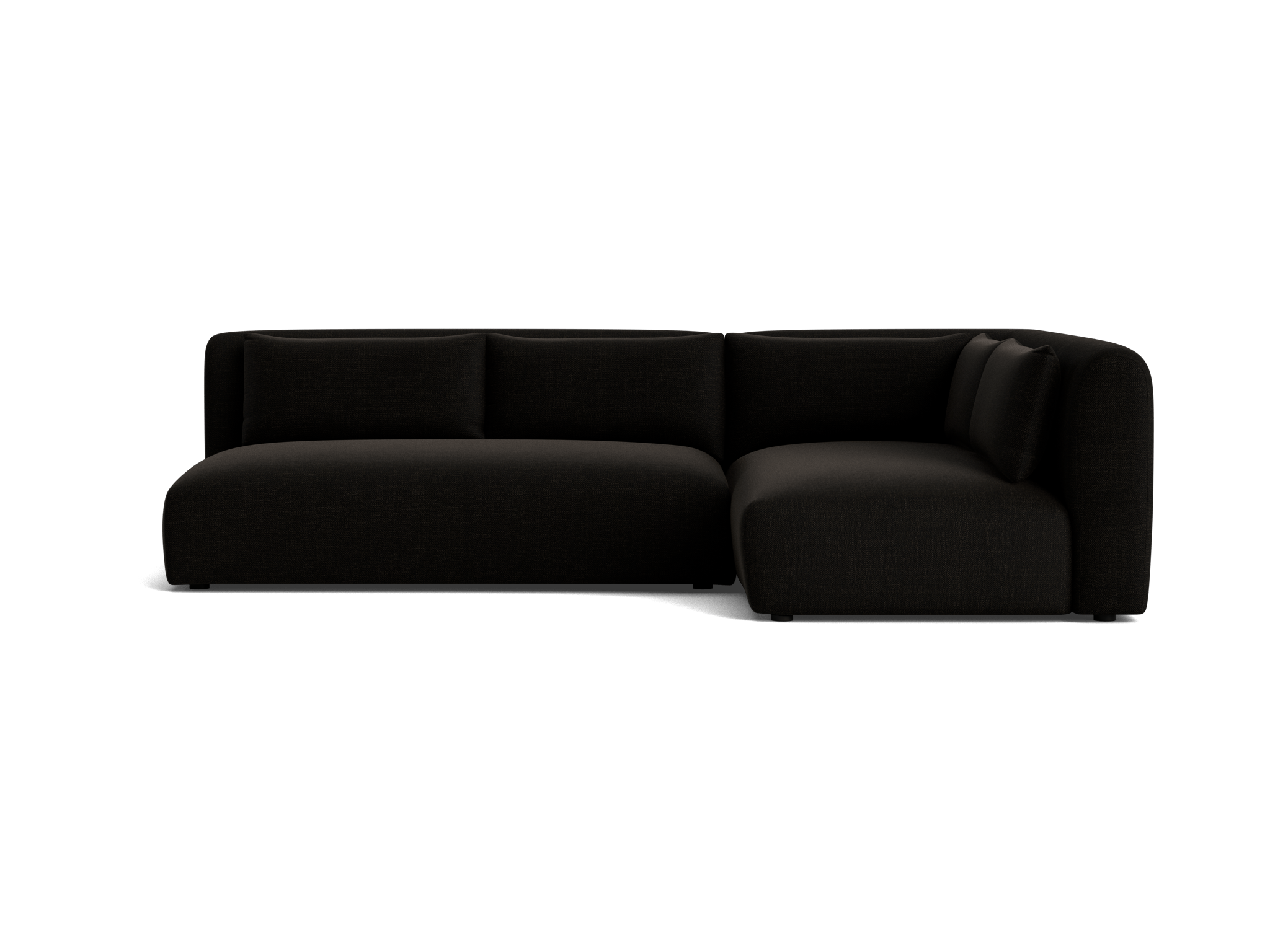 carin sectional milo onyx