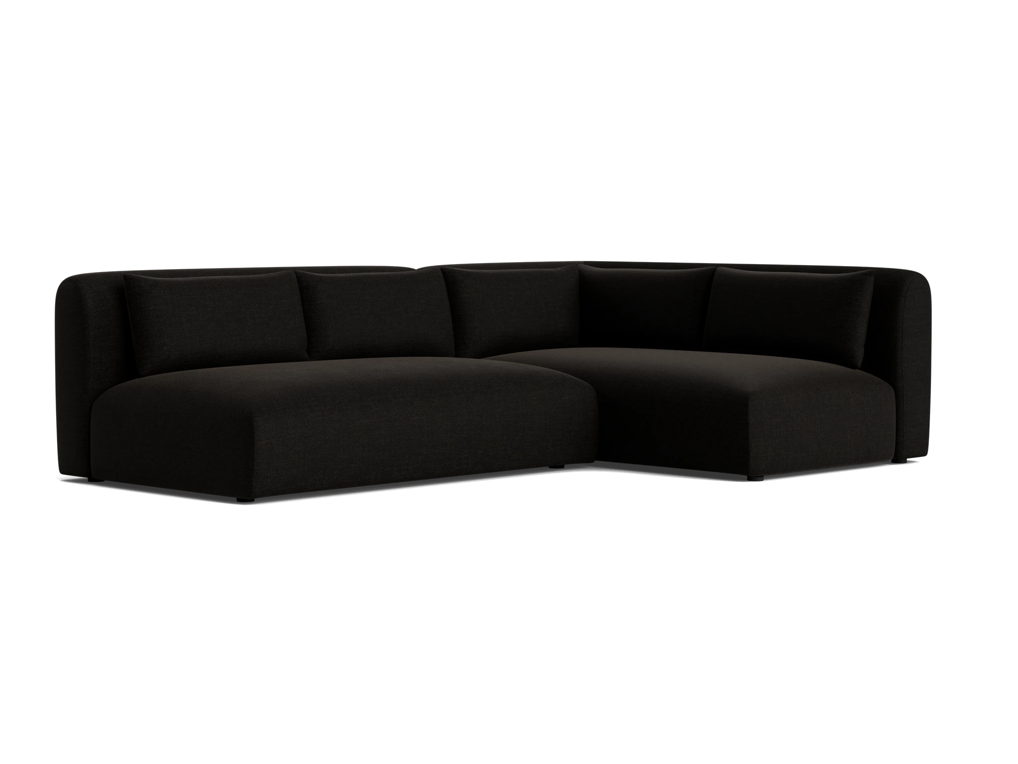 carin sectional milo onyx