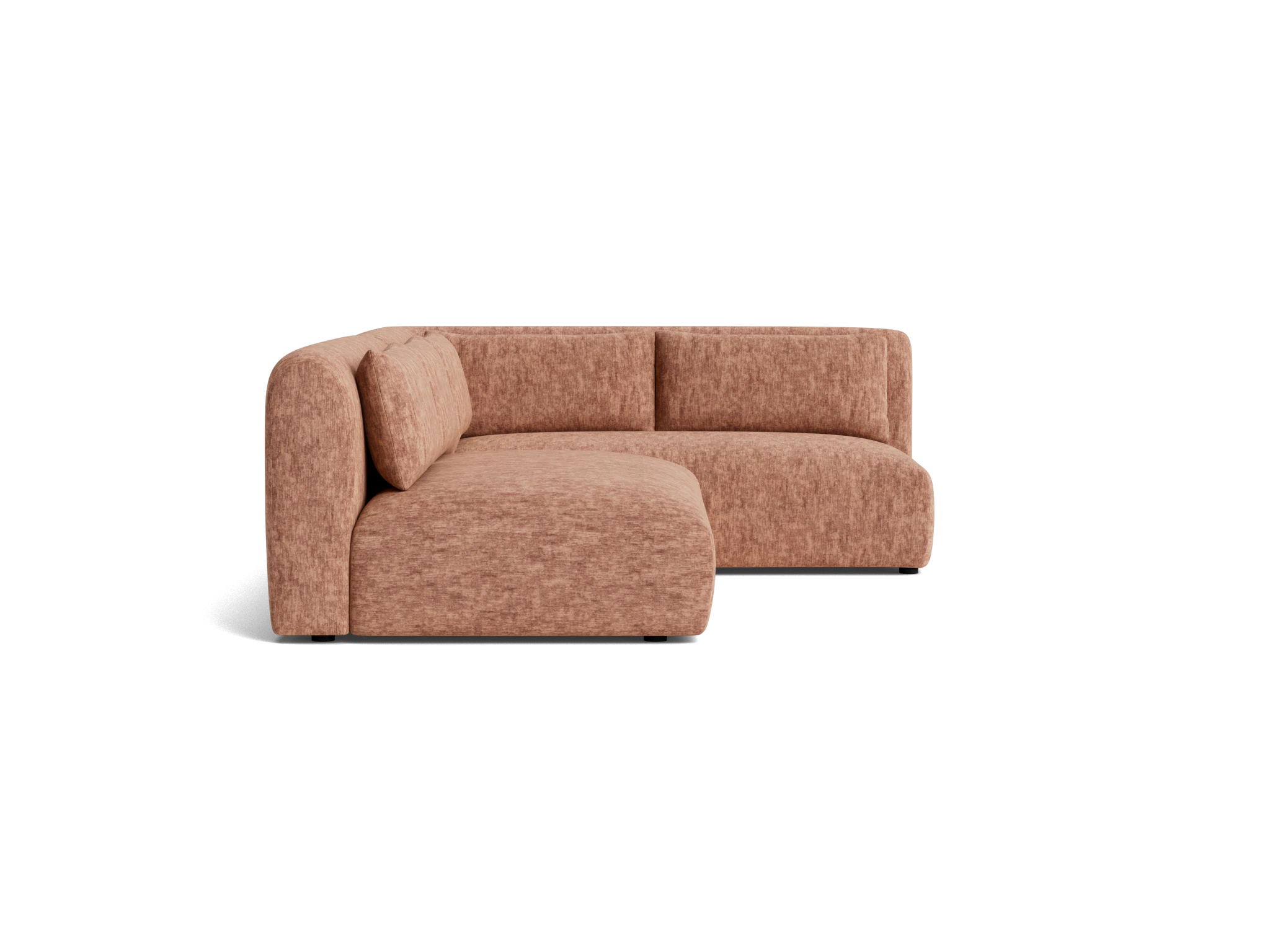 carin sectional crave pantone mocha mousse