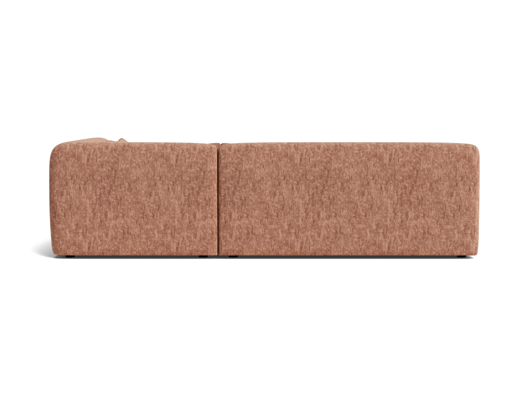 carin sectional crave pantone mocha mousse